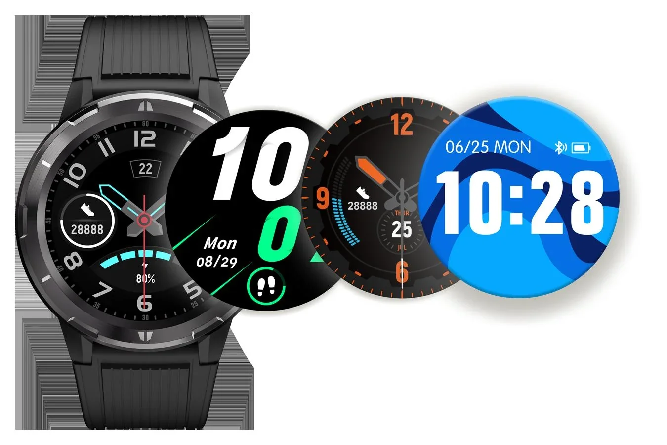 Smartwatch mit Herzfrequenzsensor - 2