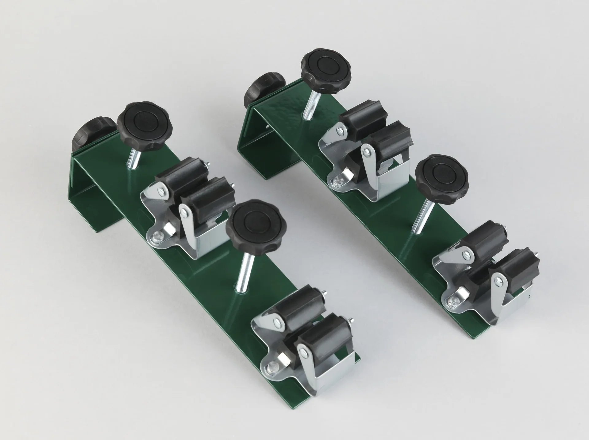 Gartengeräte Schubkarrenhalterung bis max. 50 mm Schubkarrenrandbreite, LxB 190x50 mm, Gewicht 590 g - 4