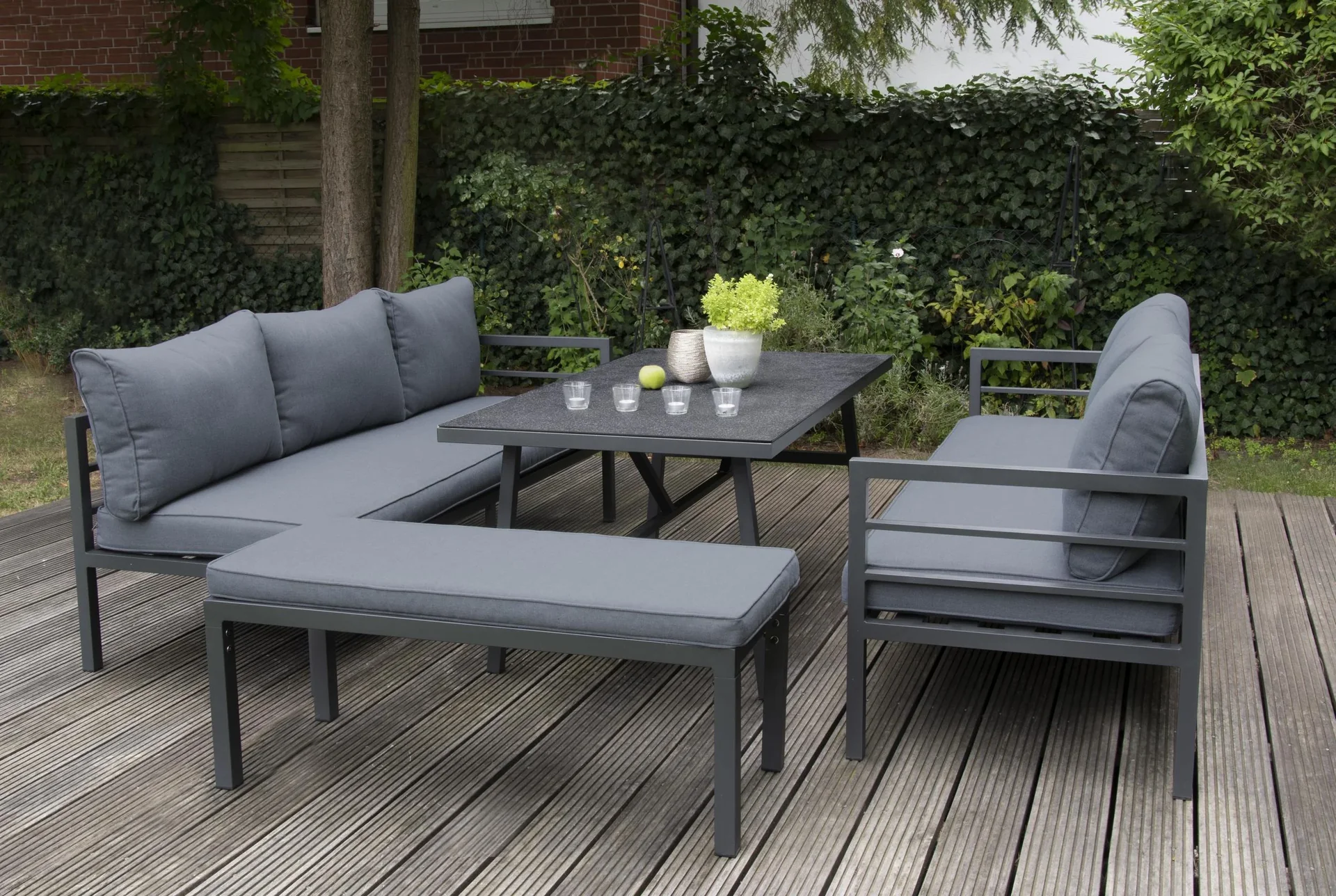 Alu Lounge Garnitur Maia - 1