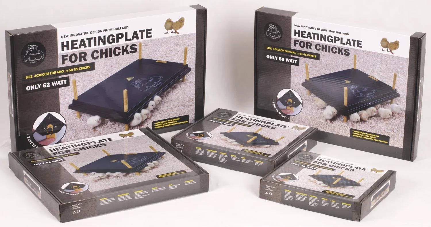 Comfort Wärmeplatte 25x25cm für Küken, 15W/ 220-240V - 0
