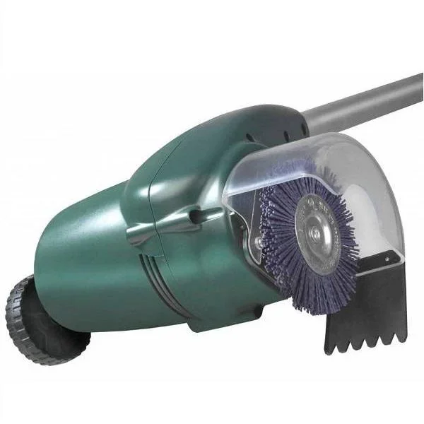 Unkrautbürste 400 Watt mit 2 Kunststoff- & 2 Metallbürsten - 1