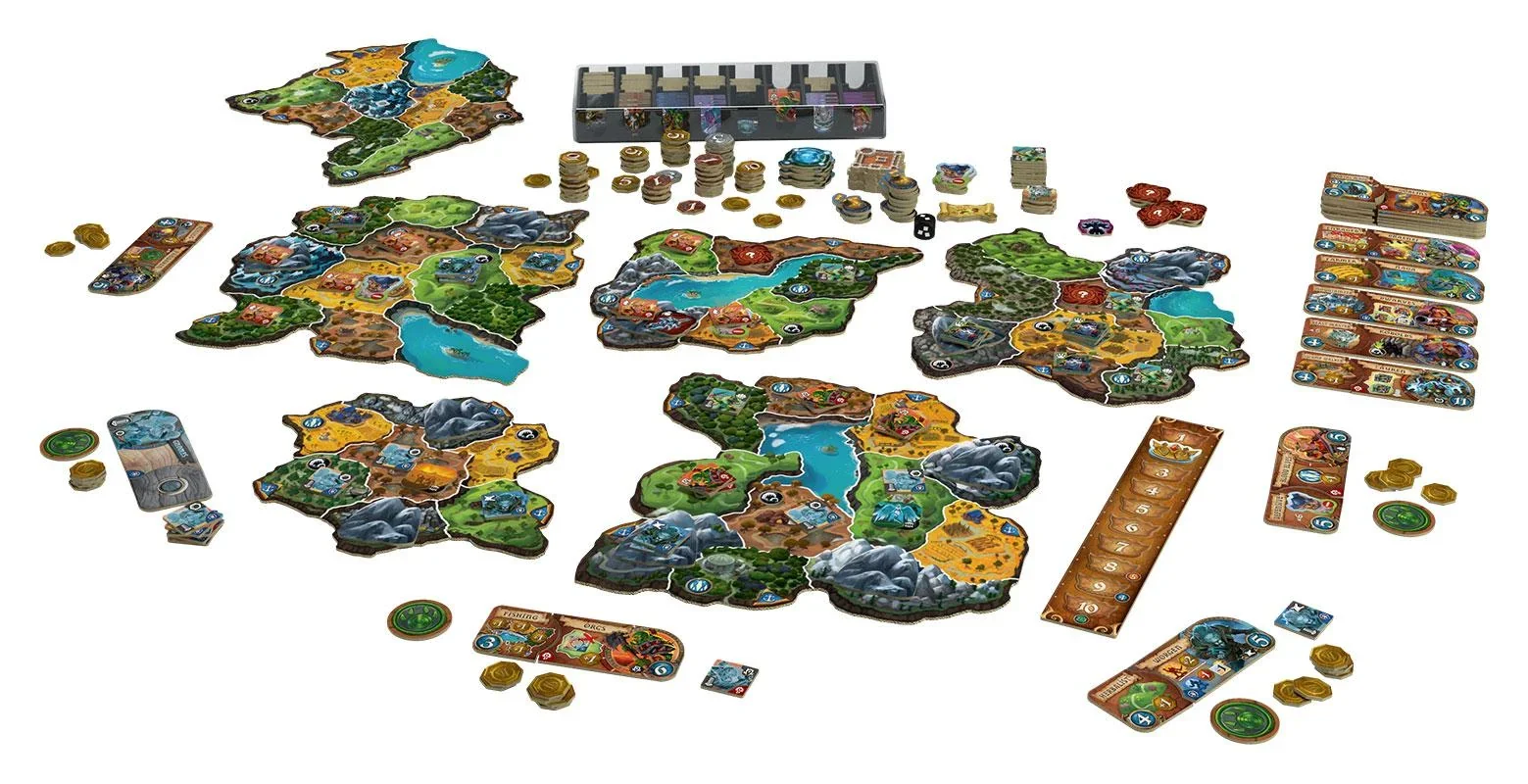 Gesellschaftsspiel - Small World of Warcraft - 1