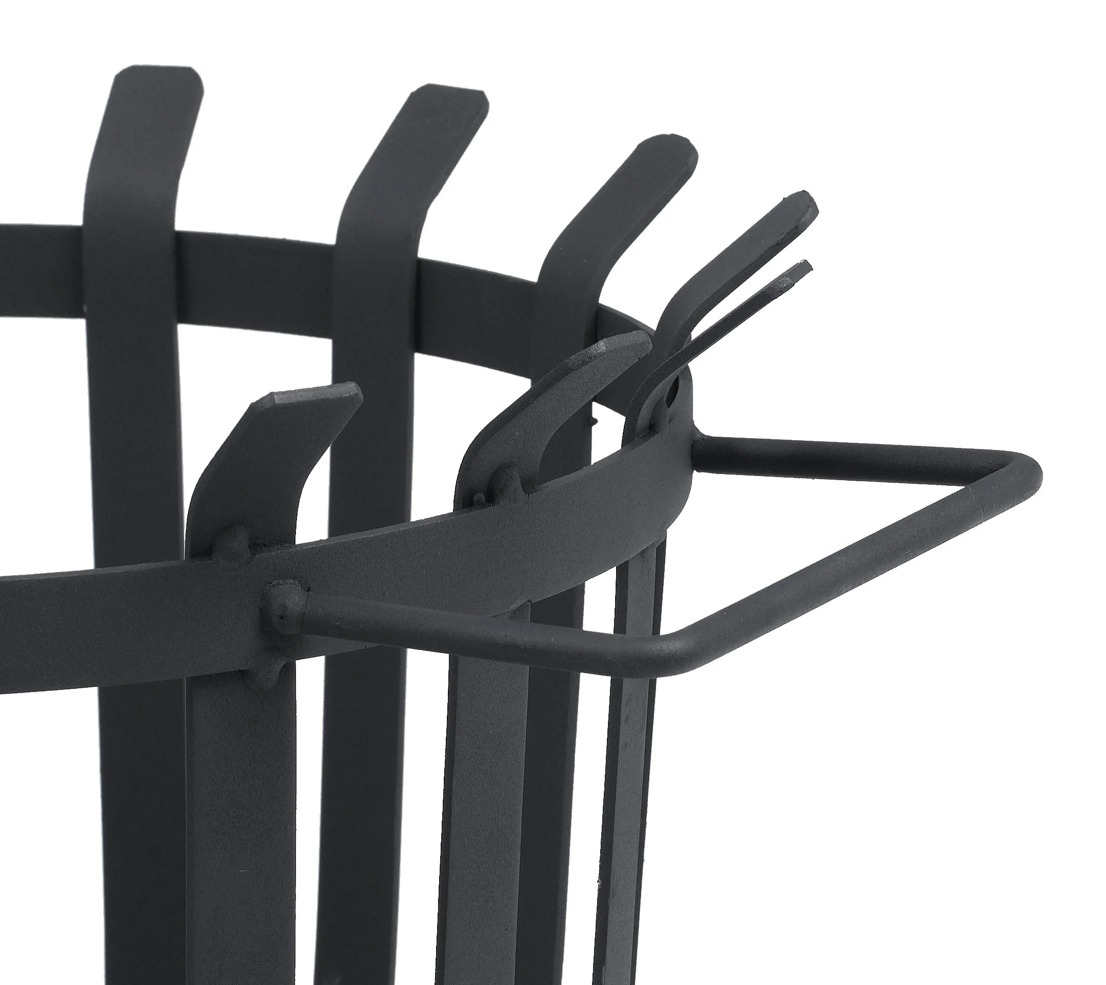 Feuerkorb "Brentwood" - ca. 36 cm Ø, schwarz - 1