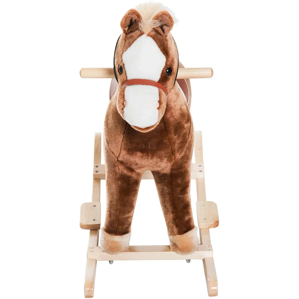 Plüsch-Schaukelpferd für Kinder - 4