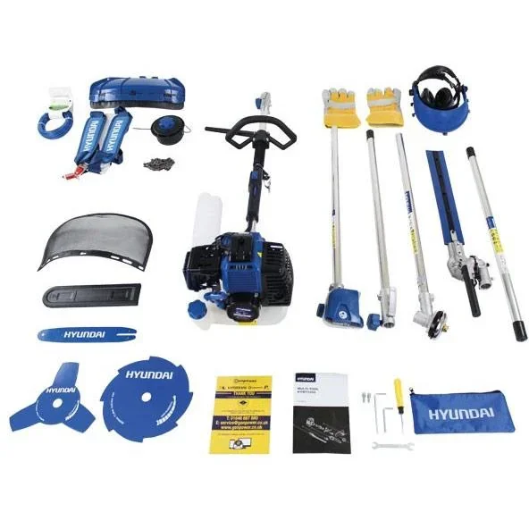 5-in-1 Multifunktions-Schneidemaschine mit 2-Takt-Benzinmotor - 2