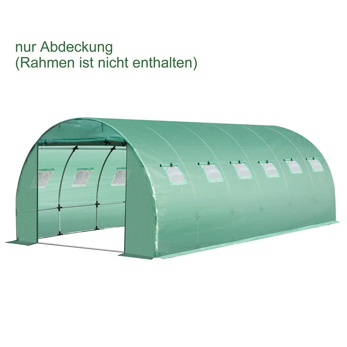 Abdeckung für Tunnel-Gewächshaus 300 cm x 200 cm x 200 cm - 0