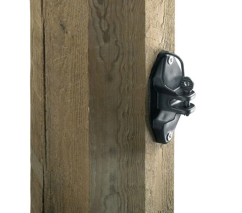 Isolator Pinlock, schwarz, 25 Stück - 1