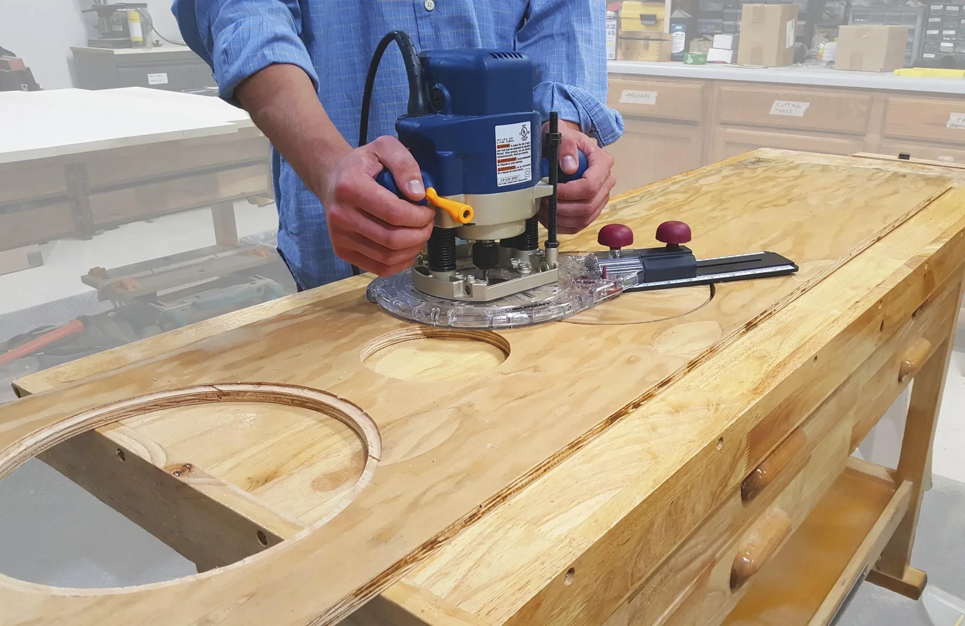 "CircleGuideKit" Fräszirkel für Oberfräsen - 3