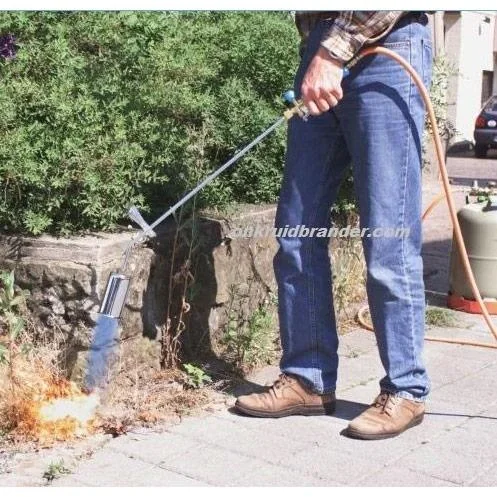 GV900 Unkrautbrenner mit freiem Druckregler. Gasbrenner 1600°C - 2