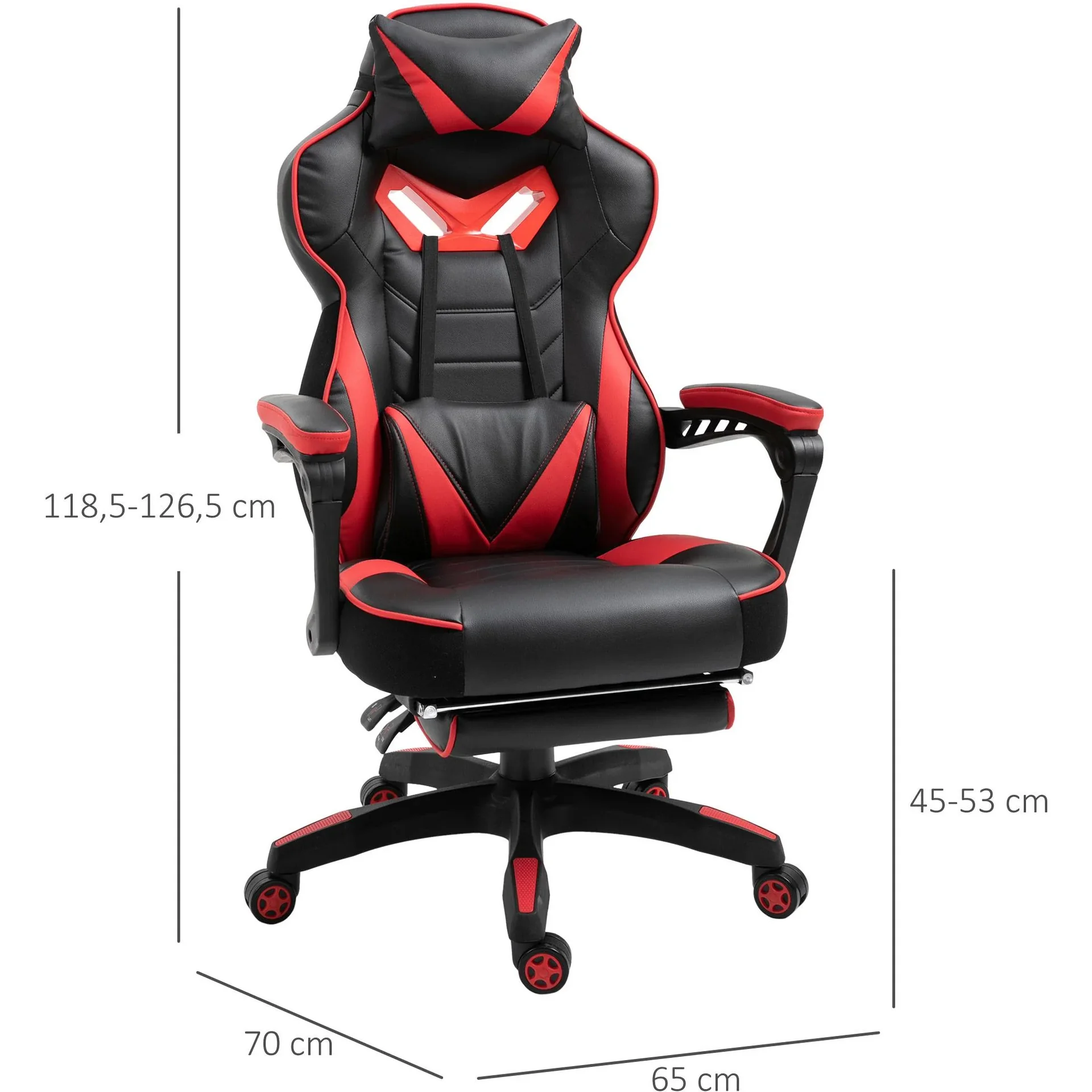 Gamingstuhl mit Liegefunktion - 0