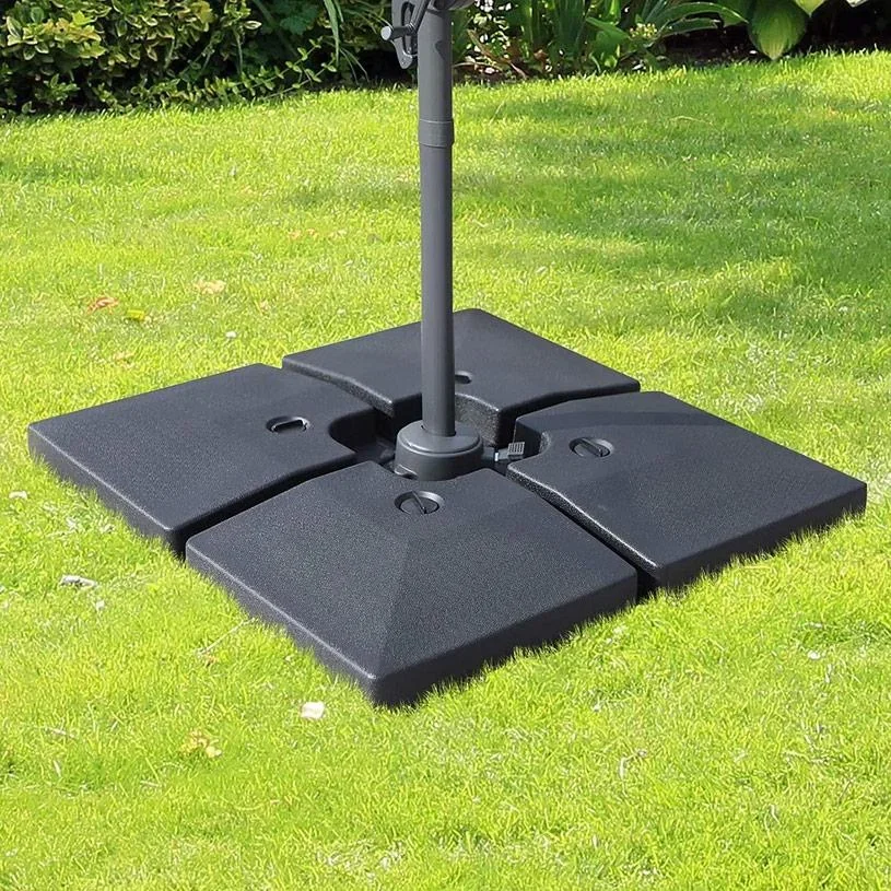 Gartenschirmständer als 4-teiliges Set - 0