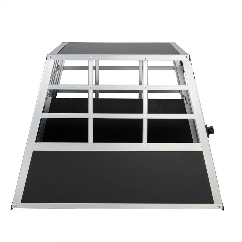 Hundetransportbox XL 98x70x51cm Aluminium - 1