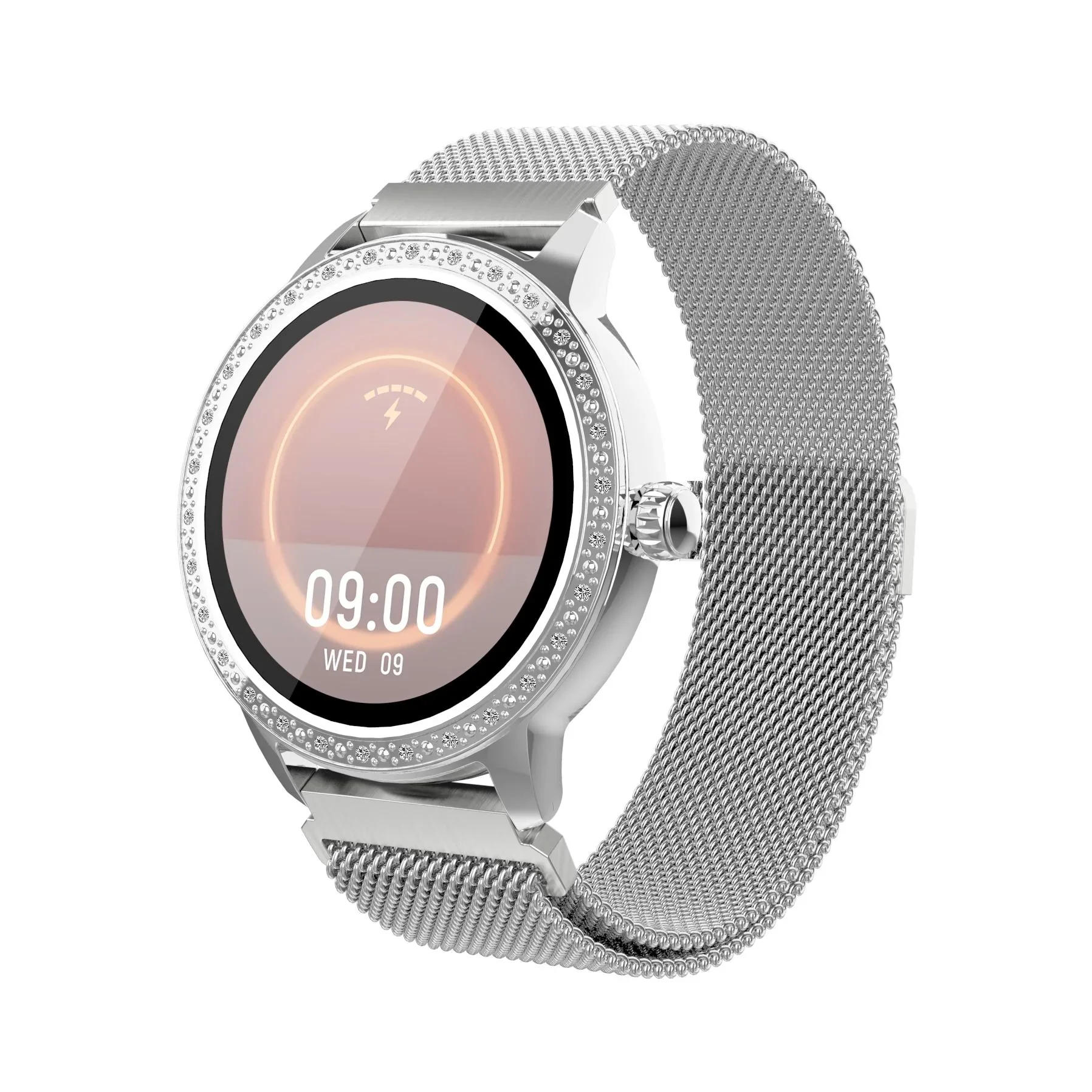 Smartwatch mit Herzfrequenz Sensor, Multi Sport Modus und Zyklusüberwachung, gold - 3