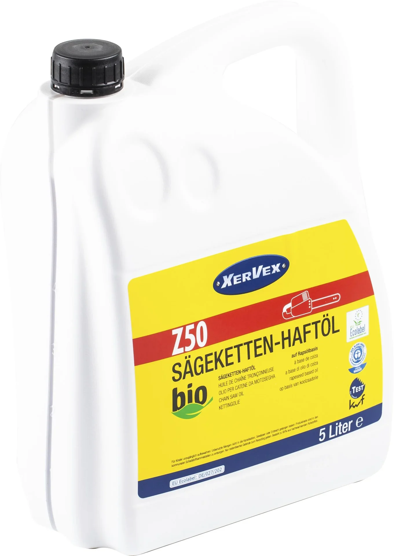 Bio Sägeketten Haftöl 5000 ml - Kettensägeöl - 0