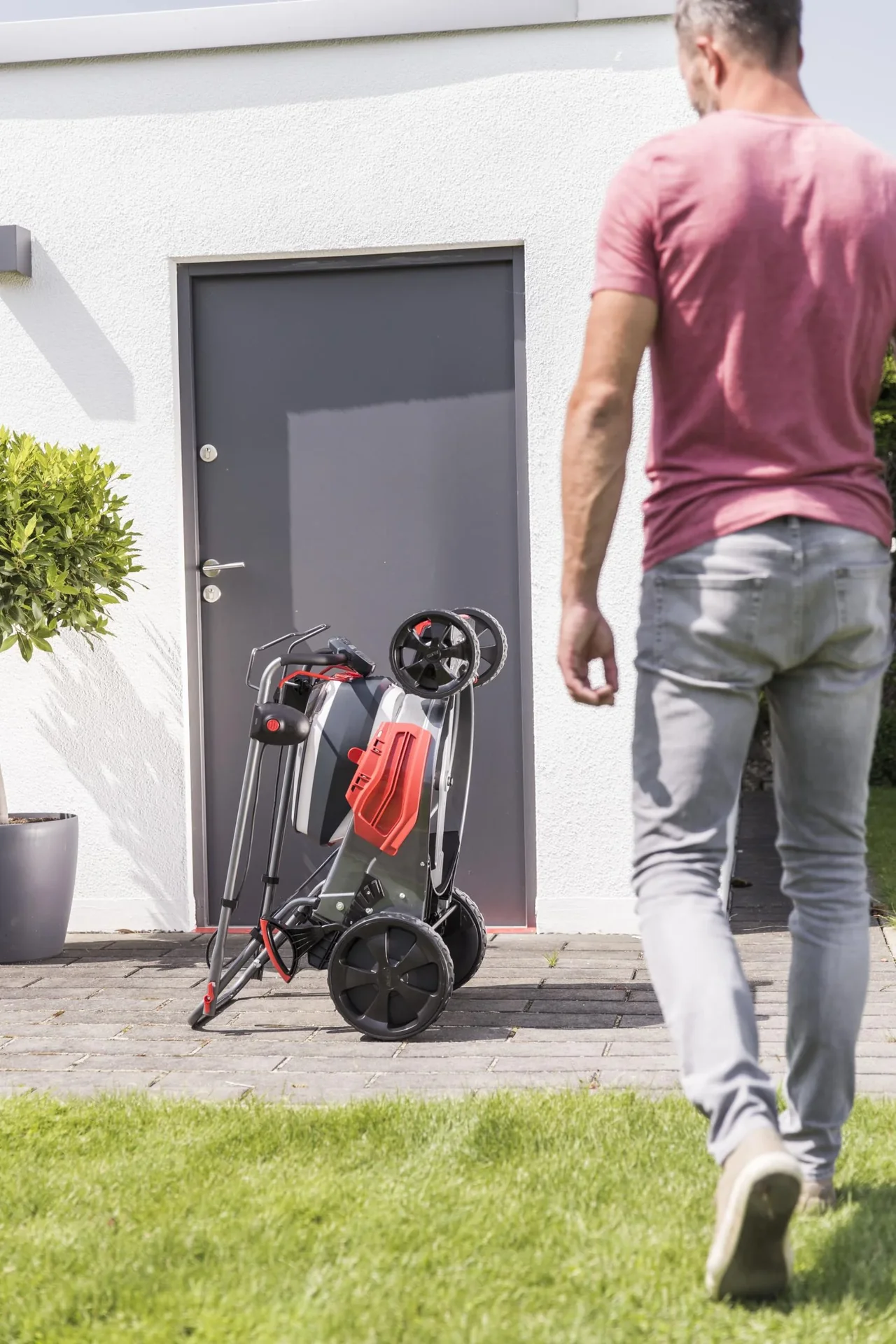 36 V ENERGY FLEX Akku-Rasenmäher 512 Li VS-W Premium - inkl. 2 Akku und Ladegerät - 0