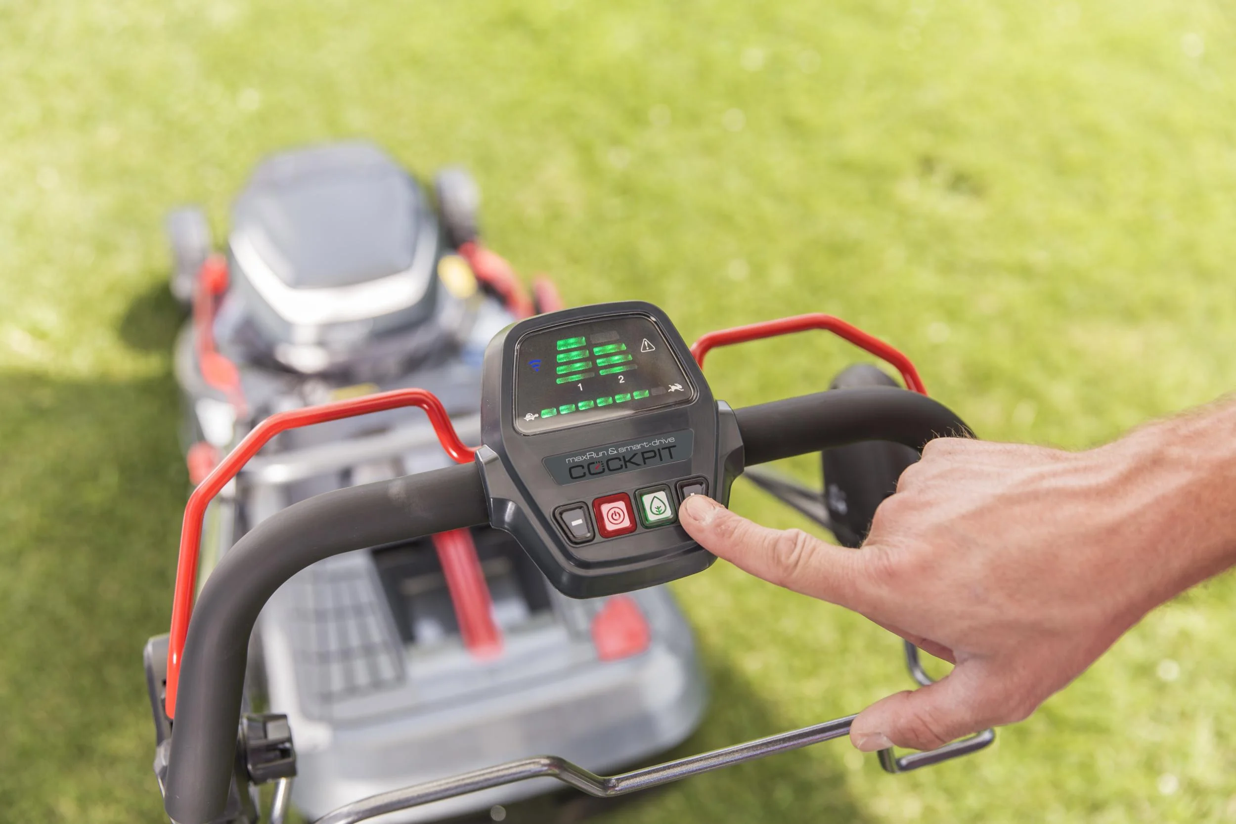 36 V ENERGY FLEX Akku-Rasenmäher 512 Li VS-W Premium - inkl. 2 Akku und Ladegerät - 1