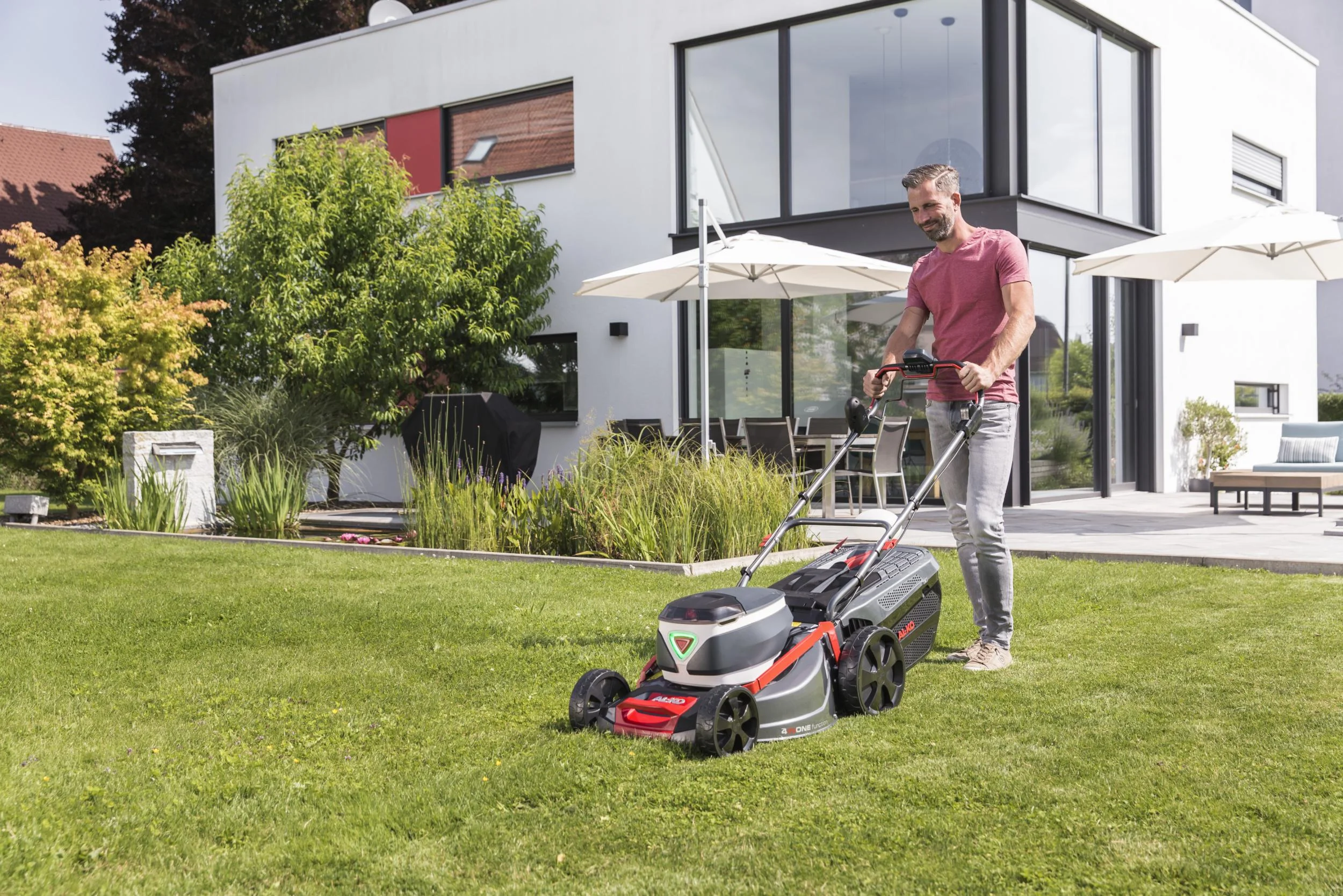 36 V ENERGY FLEX Akku-Rasenmäher 512 Li VS-W Premium - inkl. 2 Akku und Ladegerät - 3