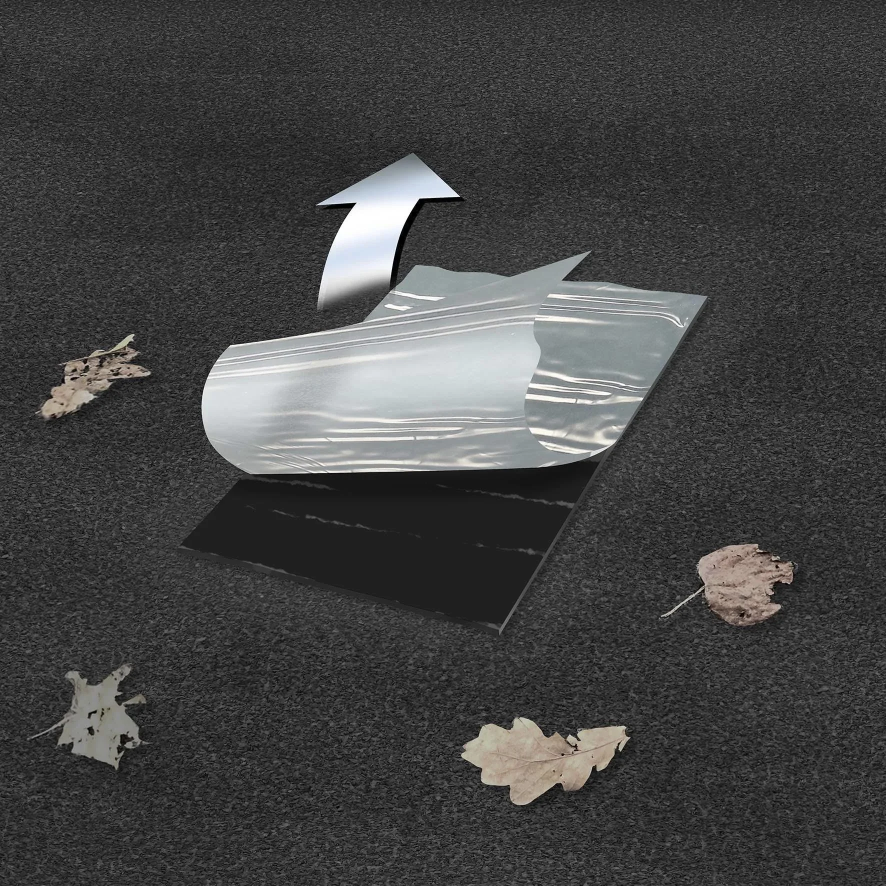 Dach-Pflaster anthrazit - 4