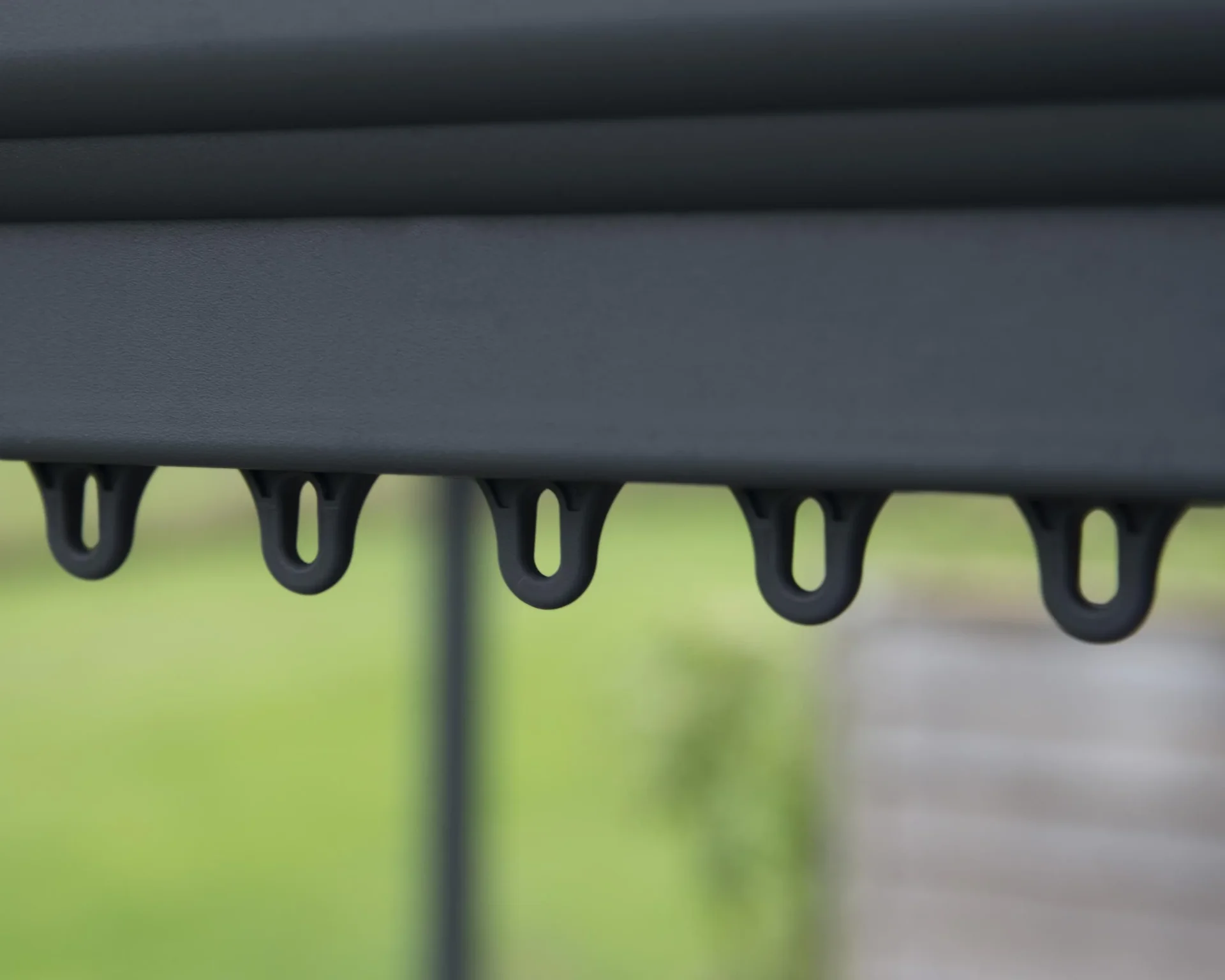 Pavillon „Palermo™ 3000“, Anthrazit, 295 x 295 x 276 cm - 4