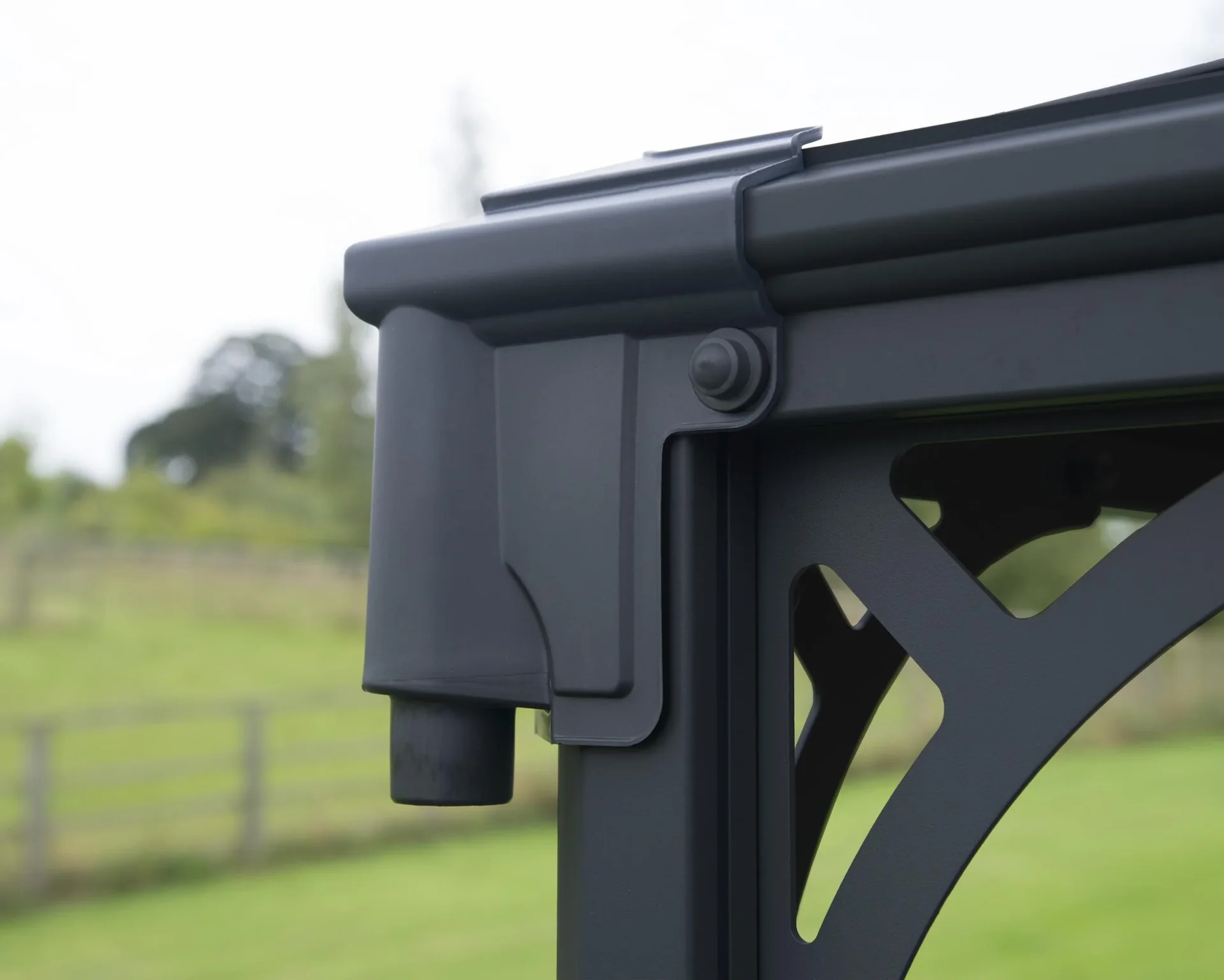 Pavillon „Palermo™ 3000“, Anthrazit, 295 x 295 x 276 cm - 5