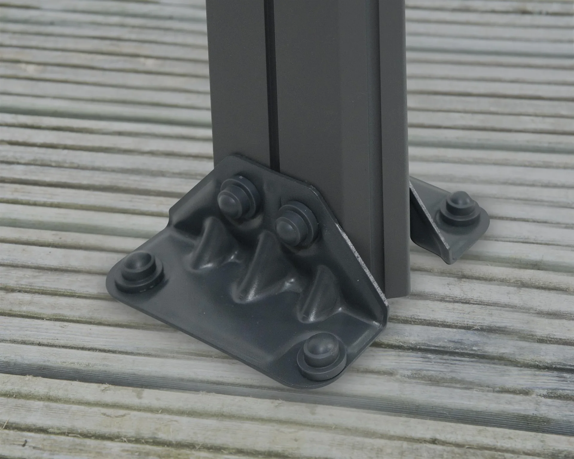 Pavillon „Palermo™ 3000“, Anthrazit, 295 x 295 x 276 cm - 9