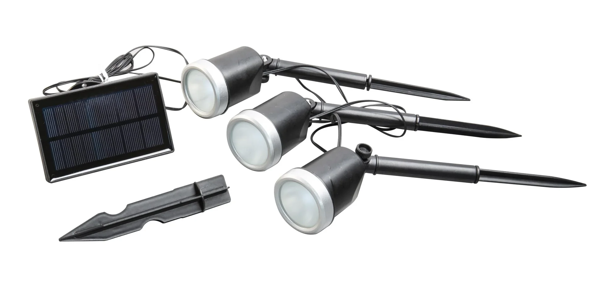 Tony LED Solar Spotleuchte 3er Set - 2