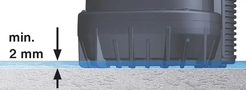 Drainage-Tauchpumpe Integra 8000, flachabsaugend bis 2 mm, bis 8.000 l/h Fördermenge - 1