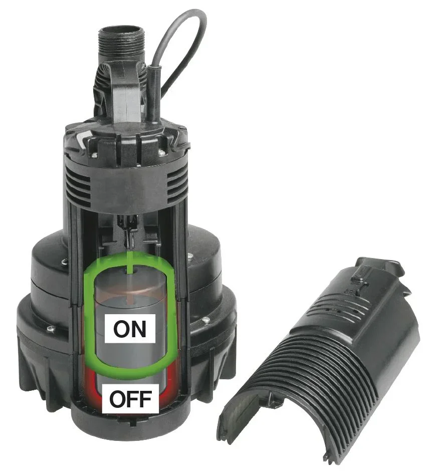 Drainage-Tauchpumpe Integra 8000, flachabsaugend bis 2 mm, bis 8.000 l/h Fördermenge - 2