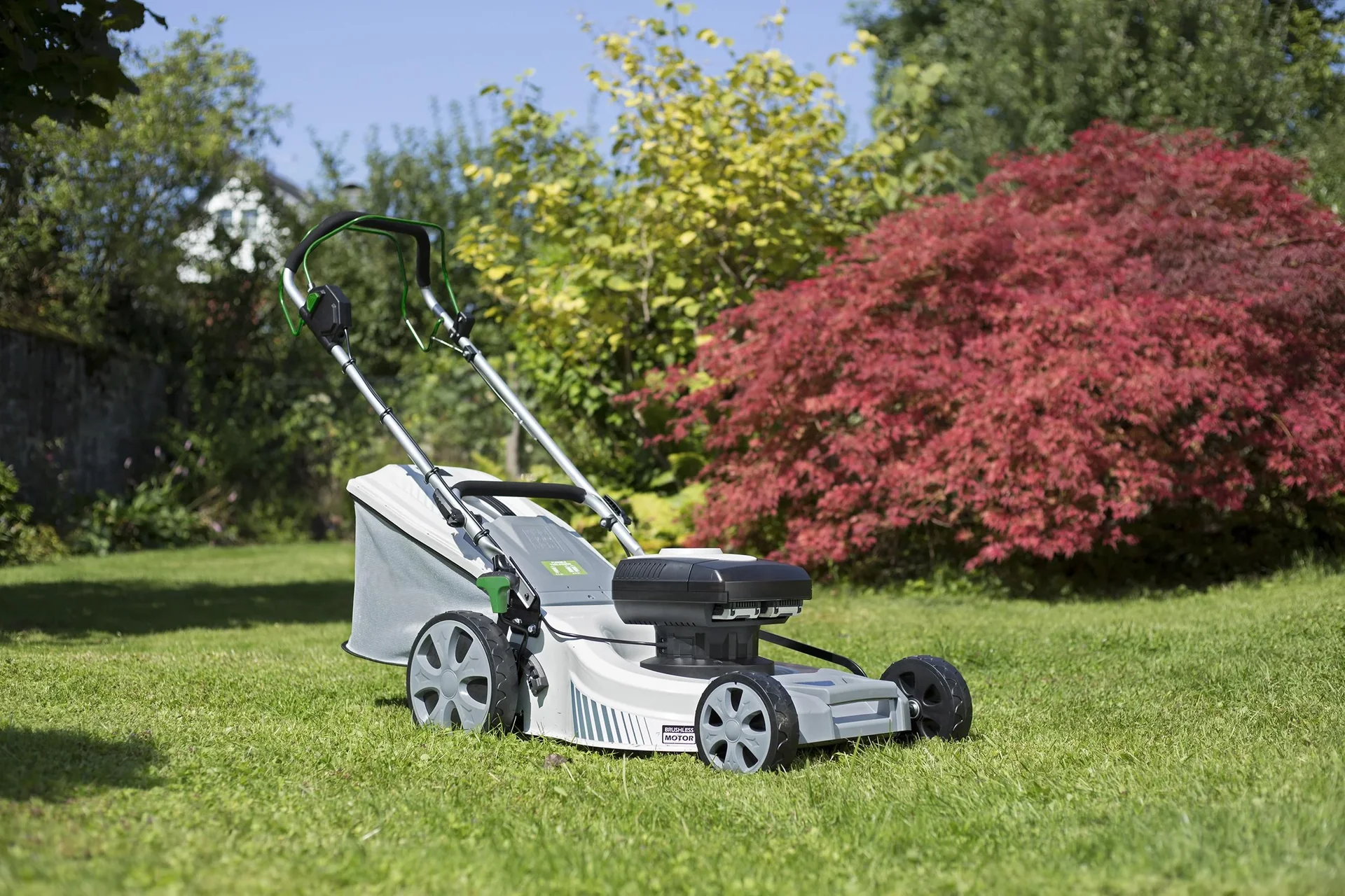 Akku Rasenmäher GM ARM 4046S Schnittbreite 46 cm - inklusive 2 Akkus und Ladegerät. - 3