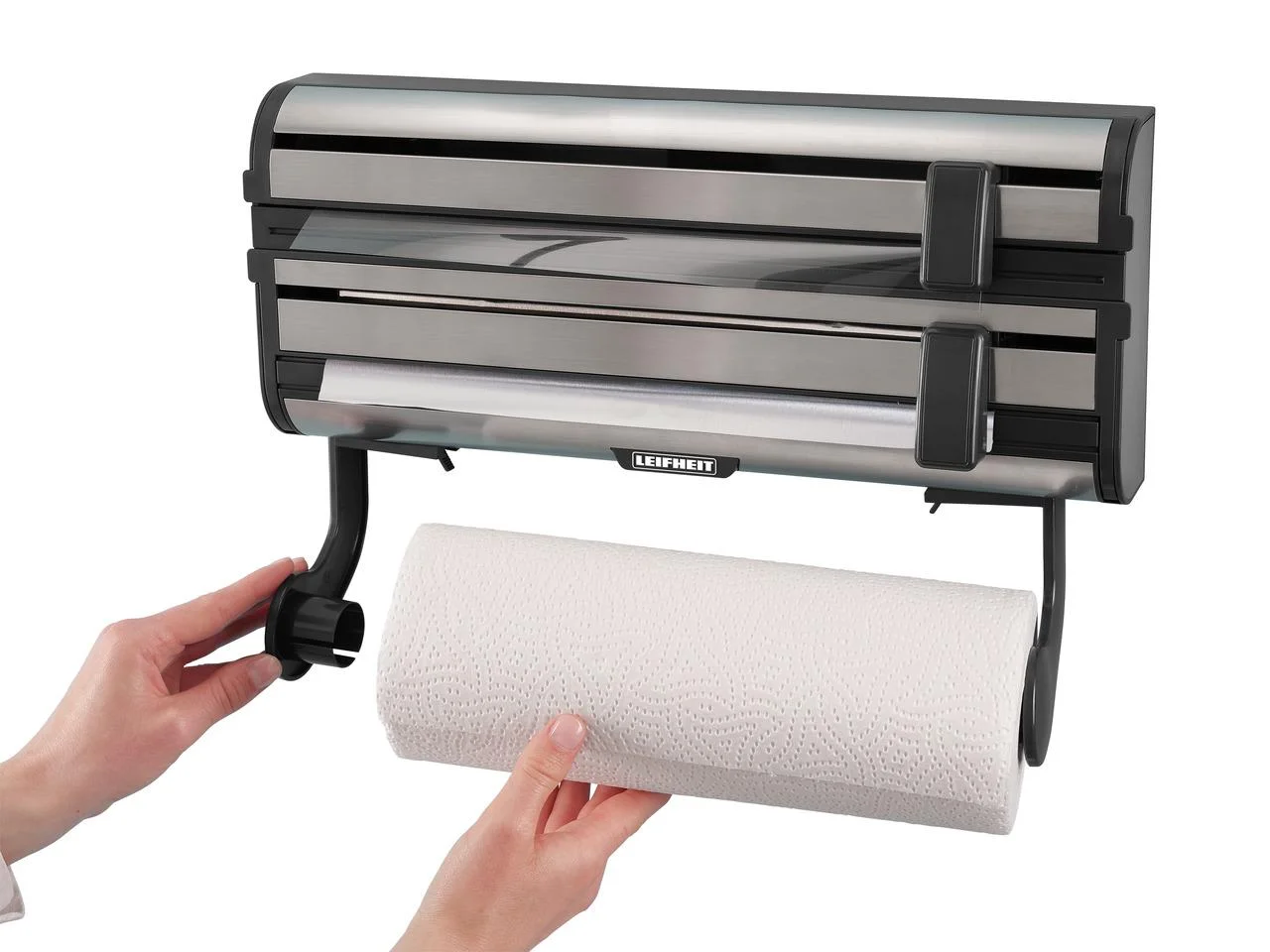 Wandrollenhalter Parat Royal, Edelstahl - 0