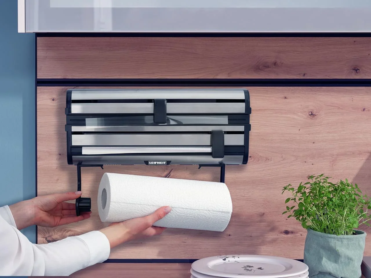 Wandrollenhalter Parat Royal, Edelstahl - 4