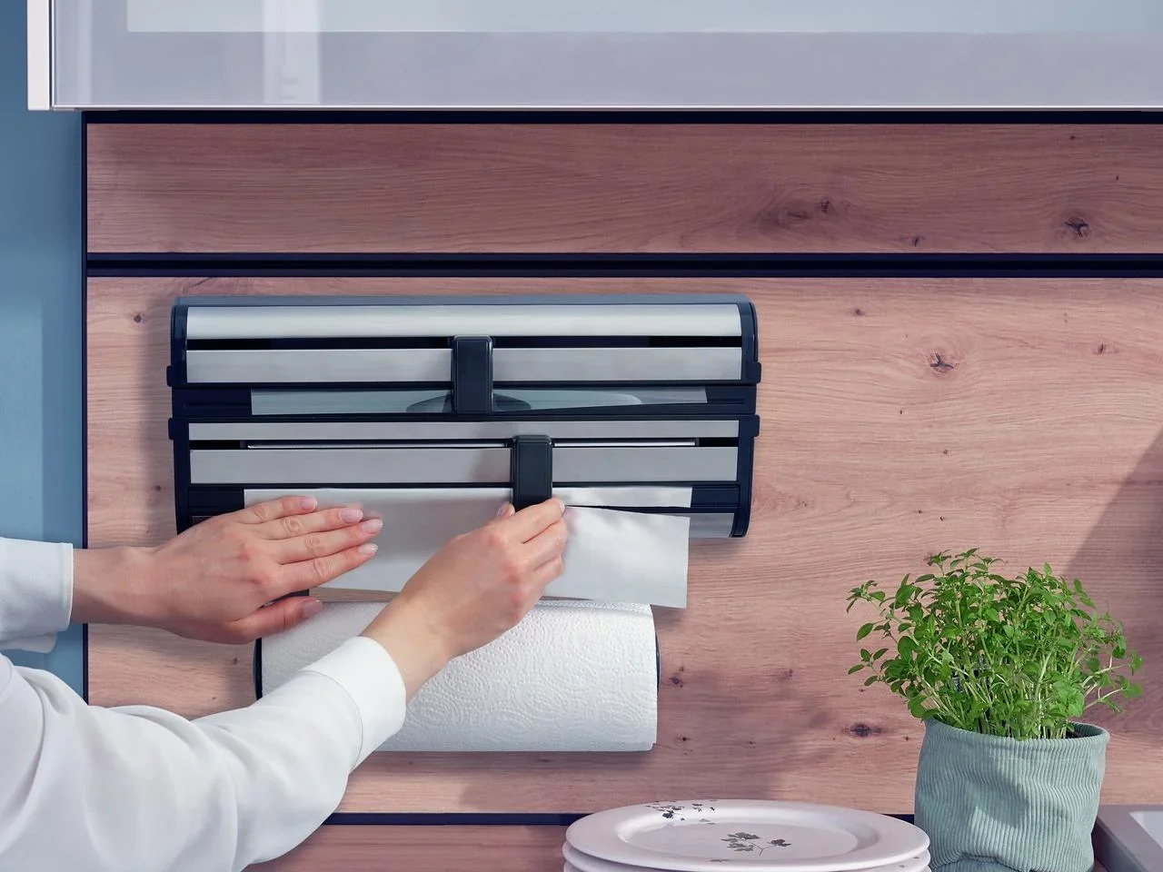 Wandrollenhalter Parat Royal, Edelstahl - 7