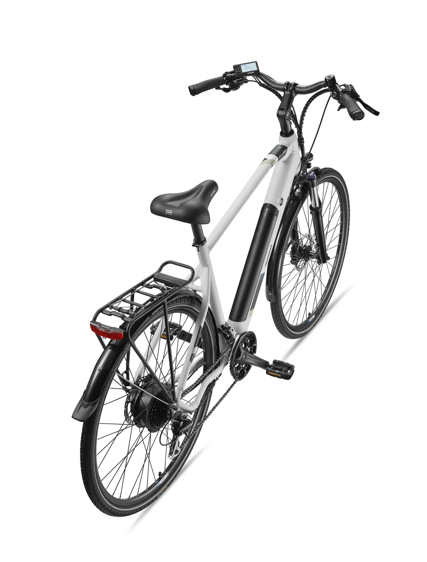 Herren Alu Trekking E-Bike, 28 Zoll, Rahmenhöhe 50 cm, 24-Gang Kettenschaltung, kreide, XC941 Expedition - 4