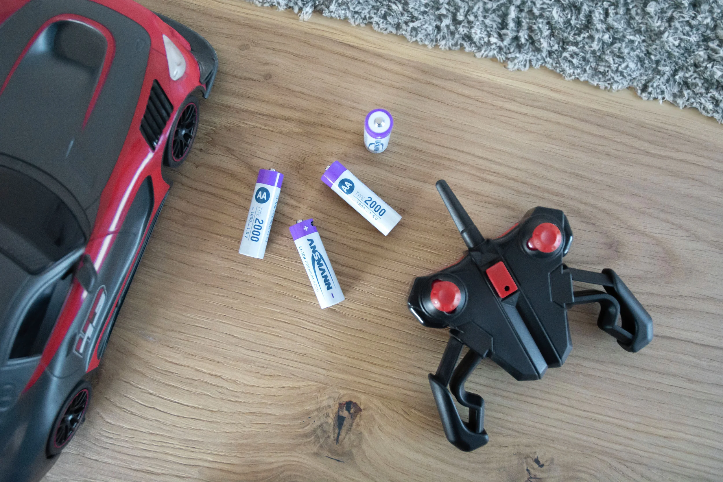 Lithium Ionen Mignon (AA) Akkus USB-C - 4 Stück, Sicherheitsabschaltung - 1