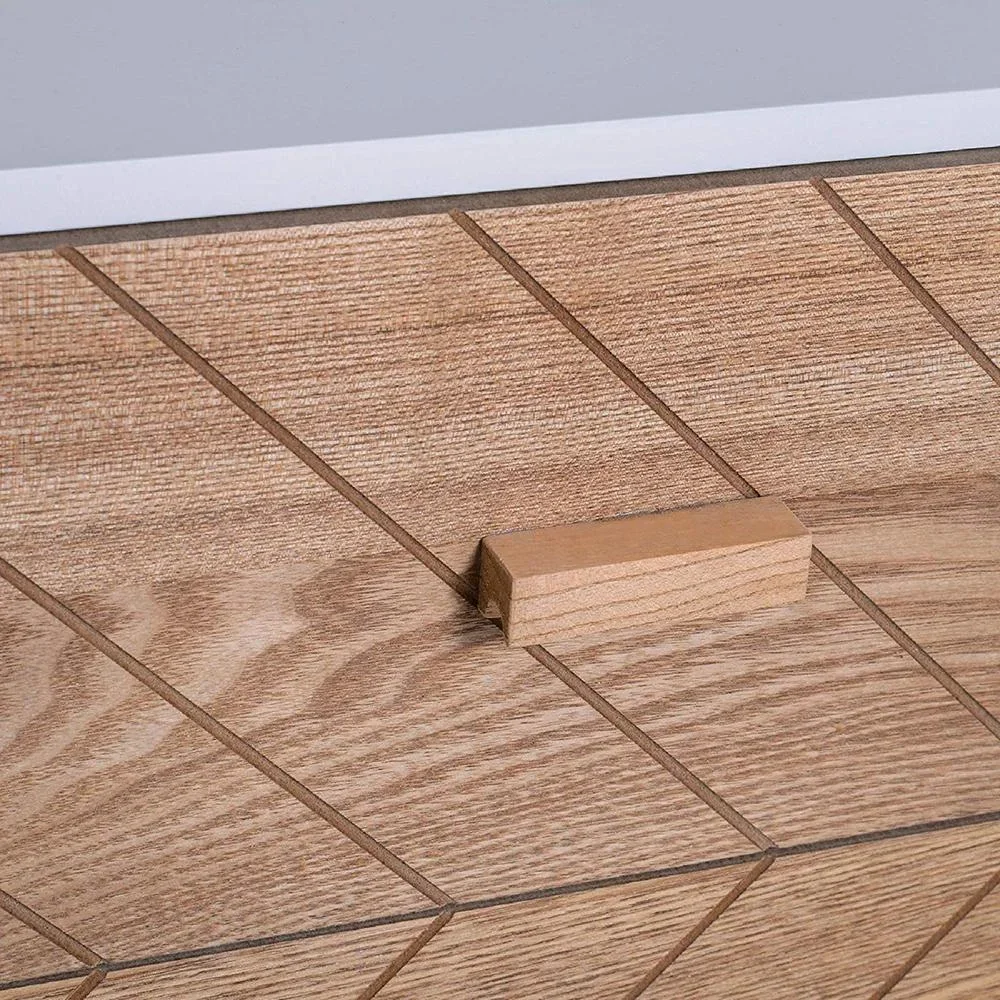 Nachtkommode mit 2 Schubladen - 3