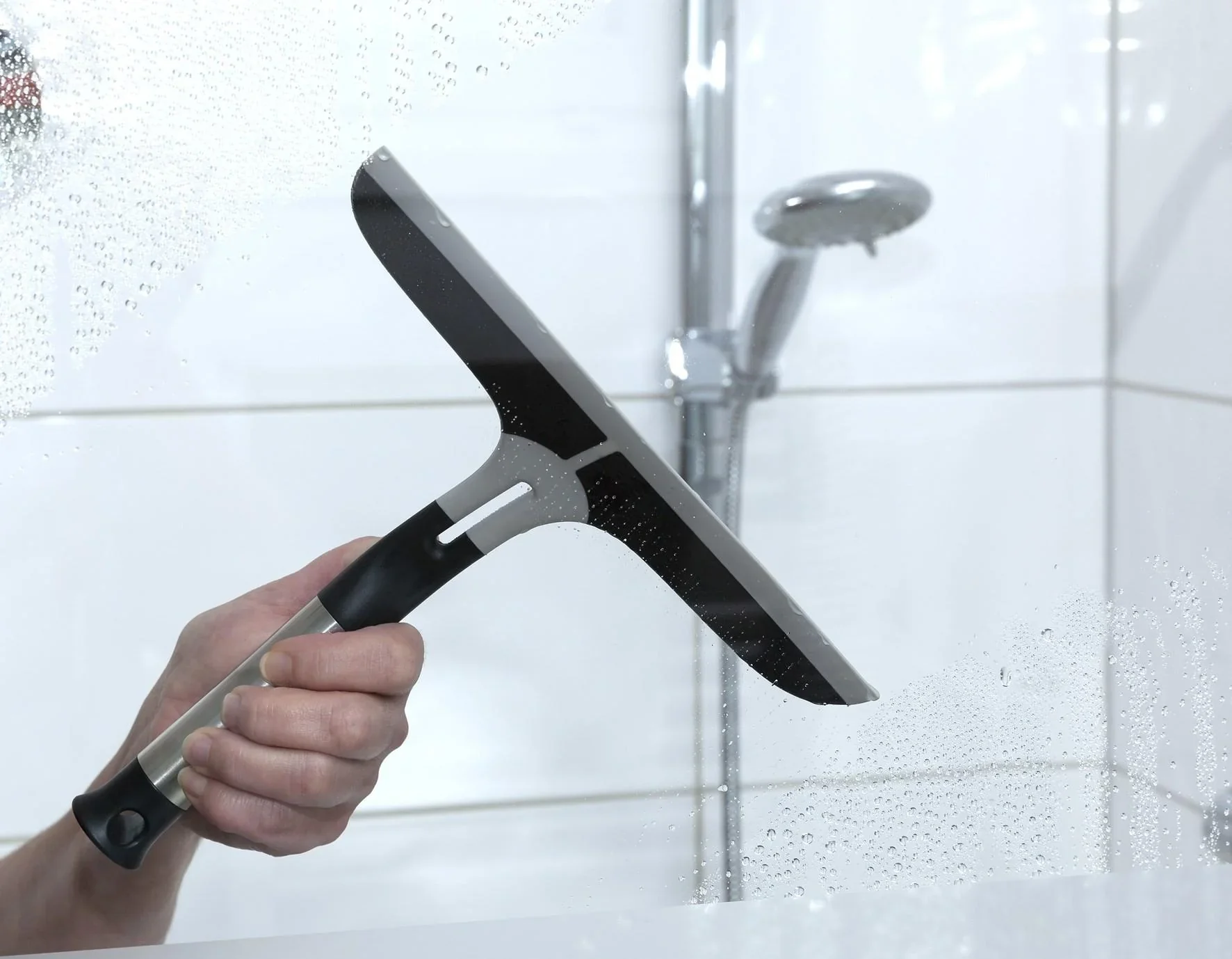 Duschabzieher, Edelstahl - 0