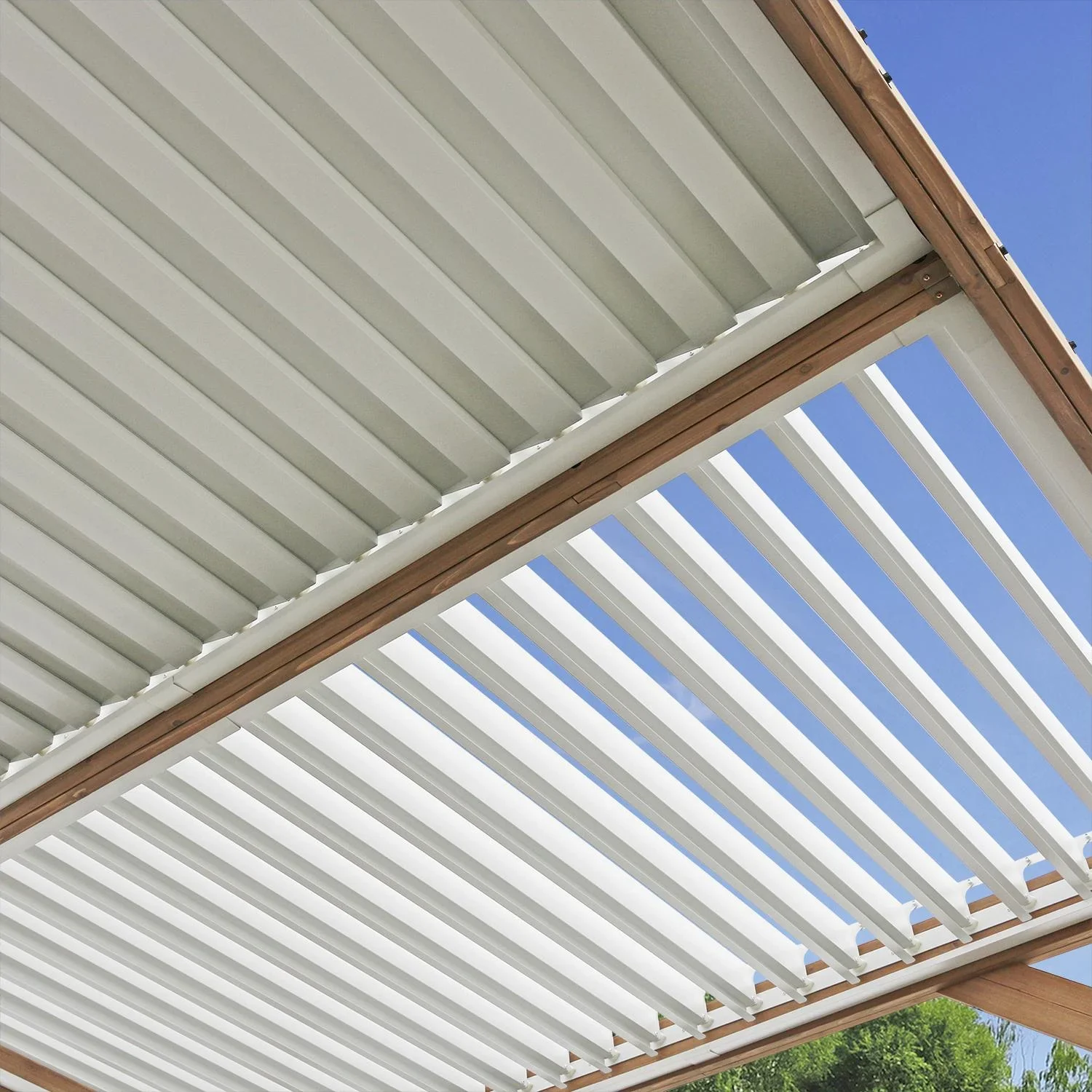 Pergola Karl mit Lamellendach - 3