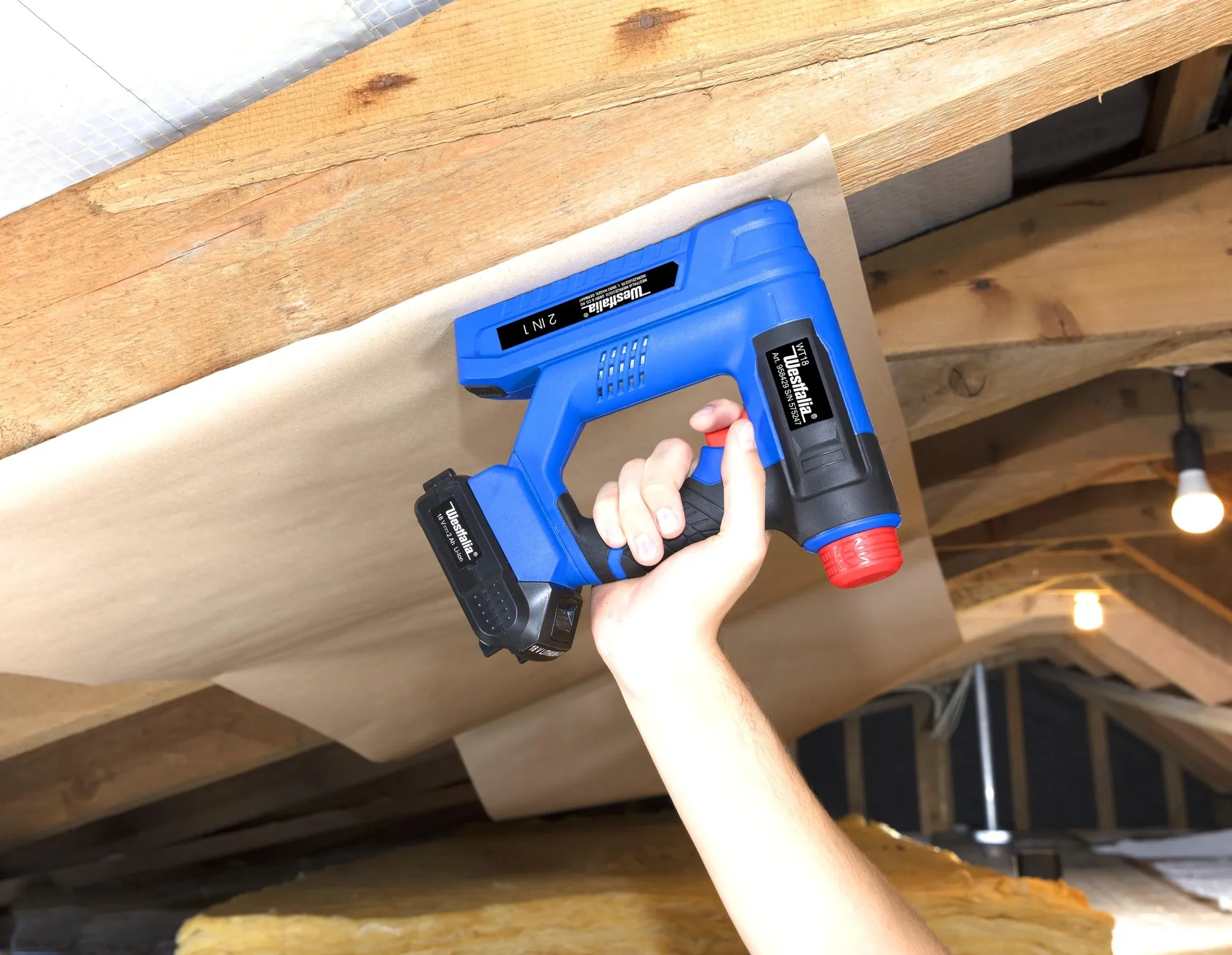 Akku Tacker 2 in 1 18 Volt Li-Ion WT18 - ohne Akku und Ladegerät - - 5