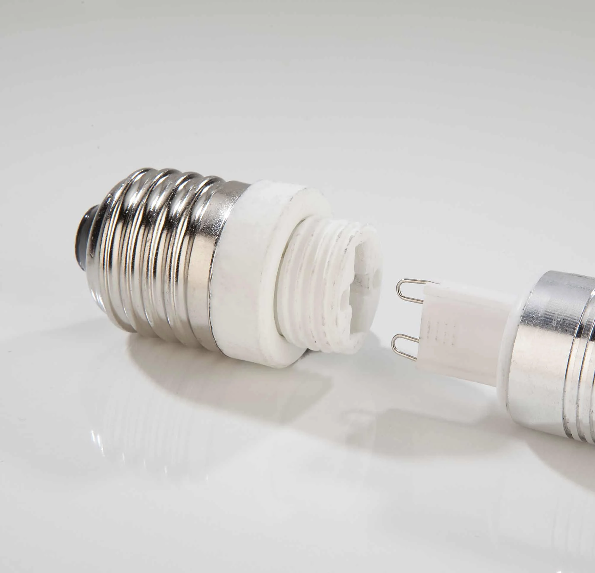 Adapter E14 auf E27 Sockel, 3 Stück - 2