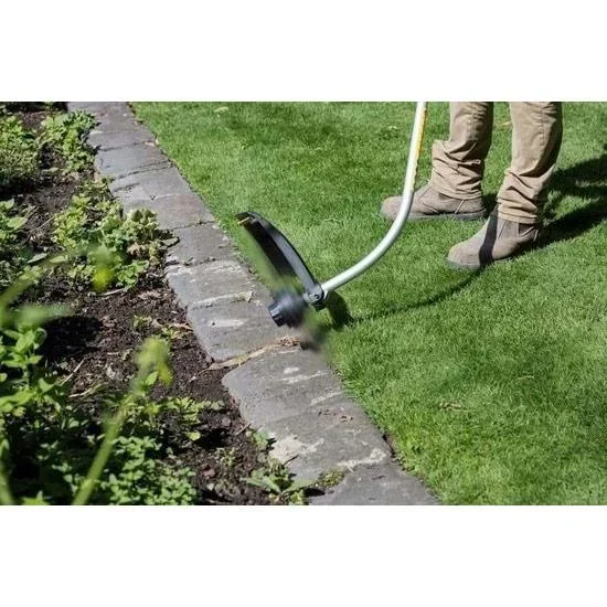 Benzin-Grasschneider mit teilbarem Schneidausleger und Kinzo Gartenabfallsack 30L - 40cm Schnittbreite - 3
