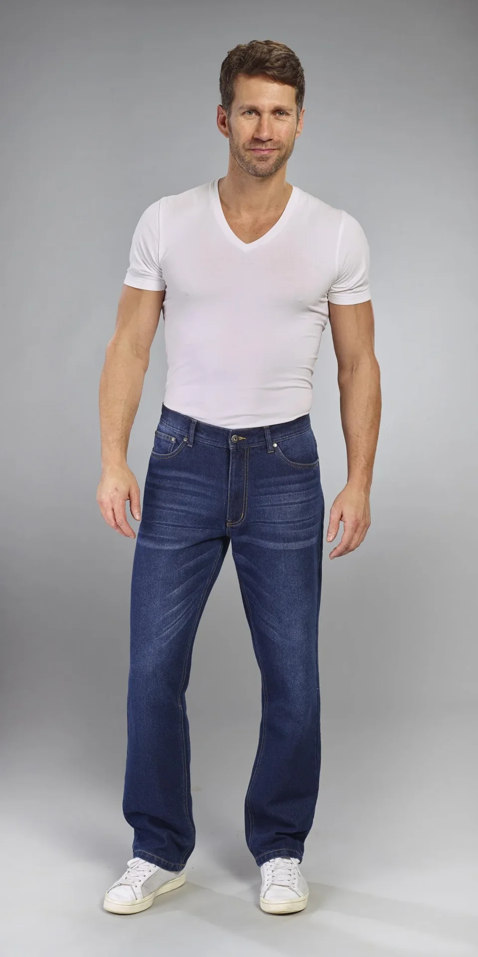 Jeans Loose Fit, Farbe bluestone, Gr.50 - 7