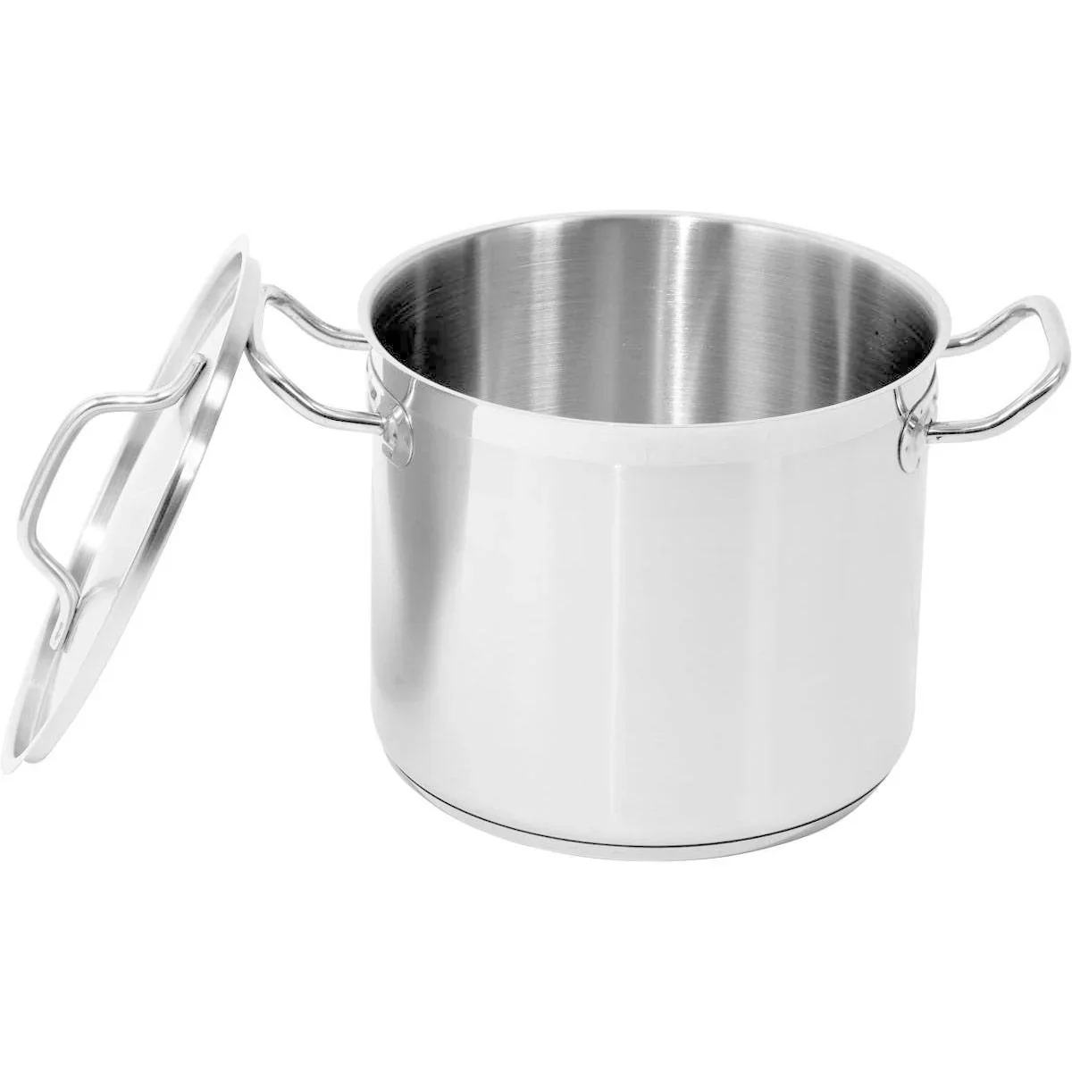 NL Suppentopf aus Edelstahl - Ø24 x 20 cm - 9L - Für alle Herdarten - 2