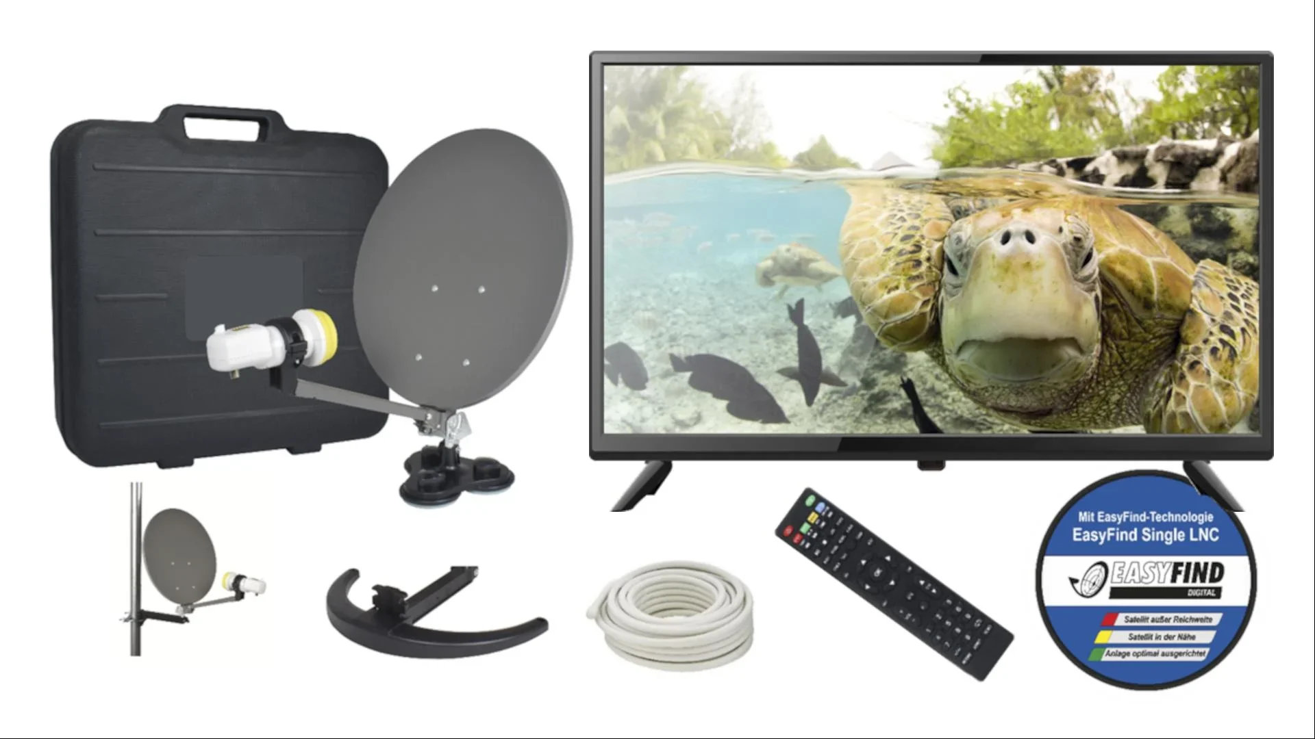 Travel TV Camping Set inkl. 24 Zoll LED TV - 4