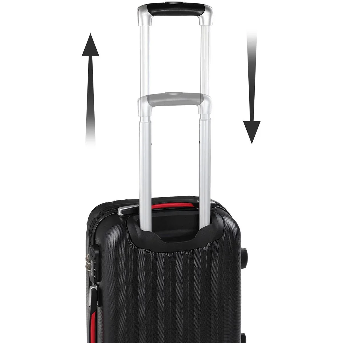 Hartschalenkoffer Baseline schwarz M - 1