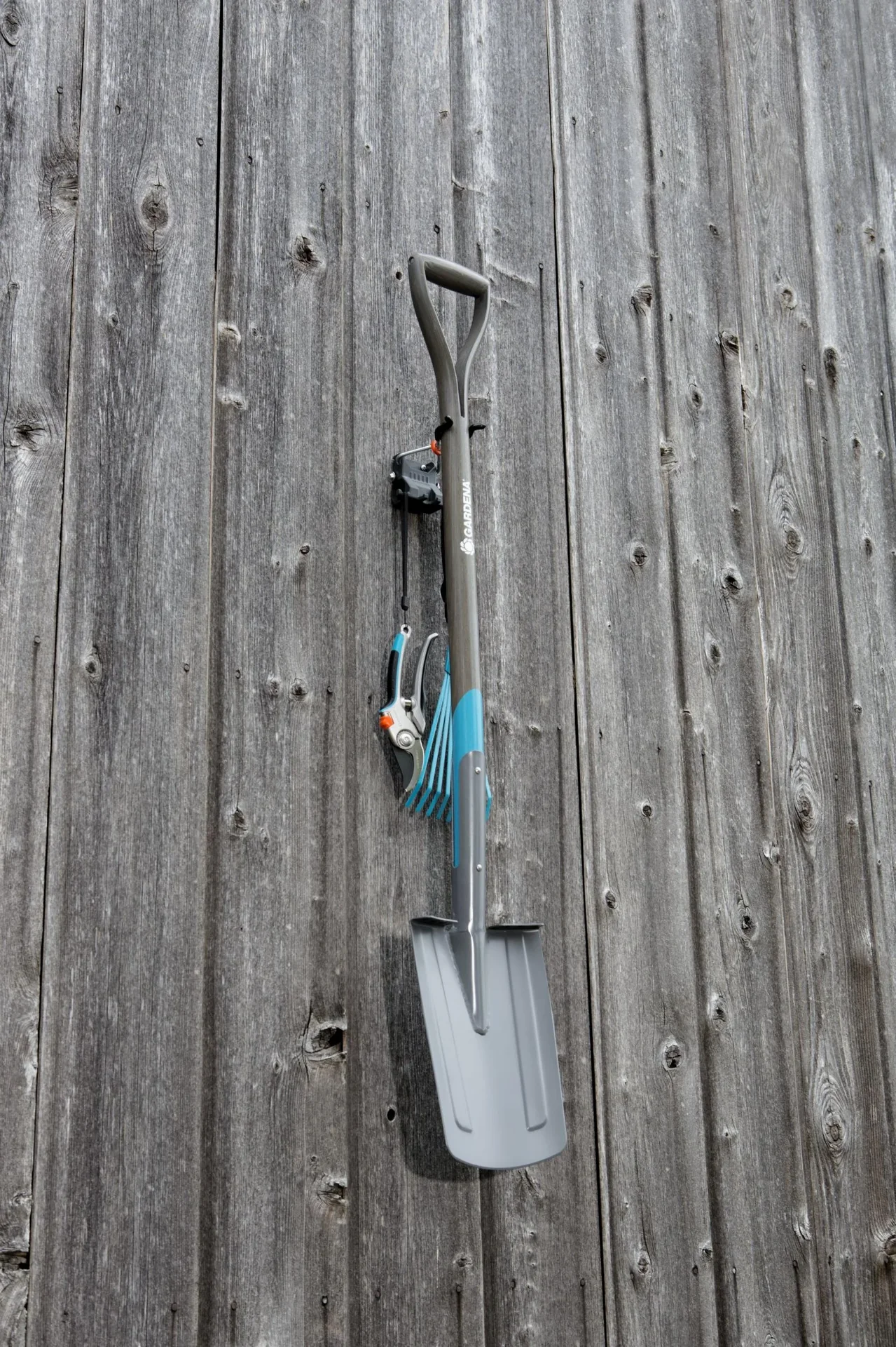 Geräte-Einzelhalter für Stiele mit einem Durchmesser von 18 bis 40 mm - 1