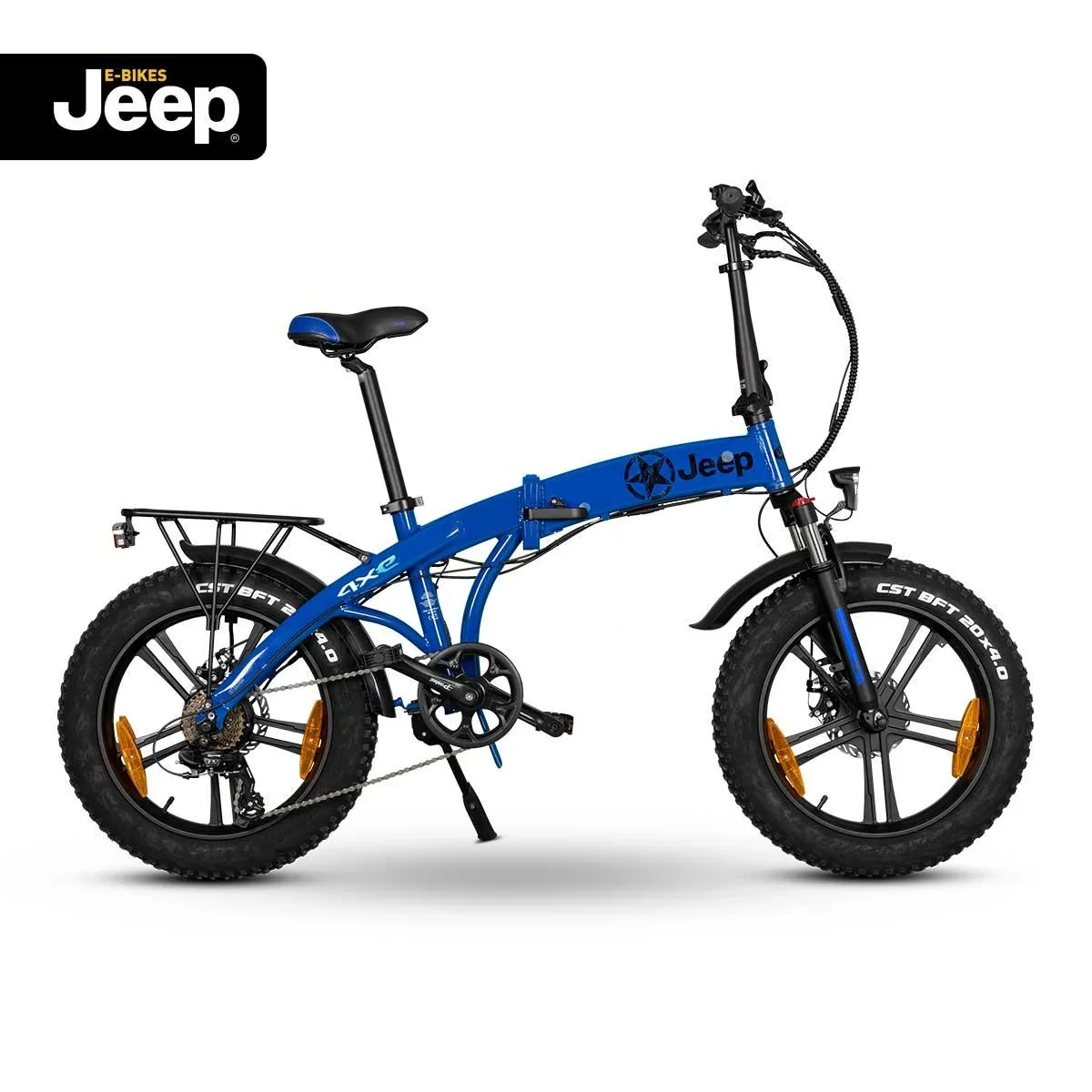 Unisex Fold FAT E-Bike 20 Zoll, 7-Gang Kettenschaltung, blau, Falt-E-Bike FR 7105 4 xe Limited Edition - 4