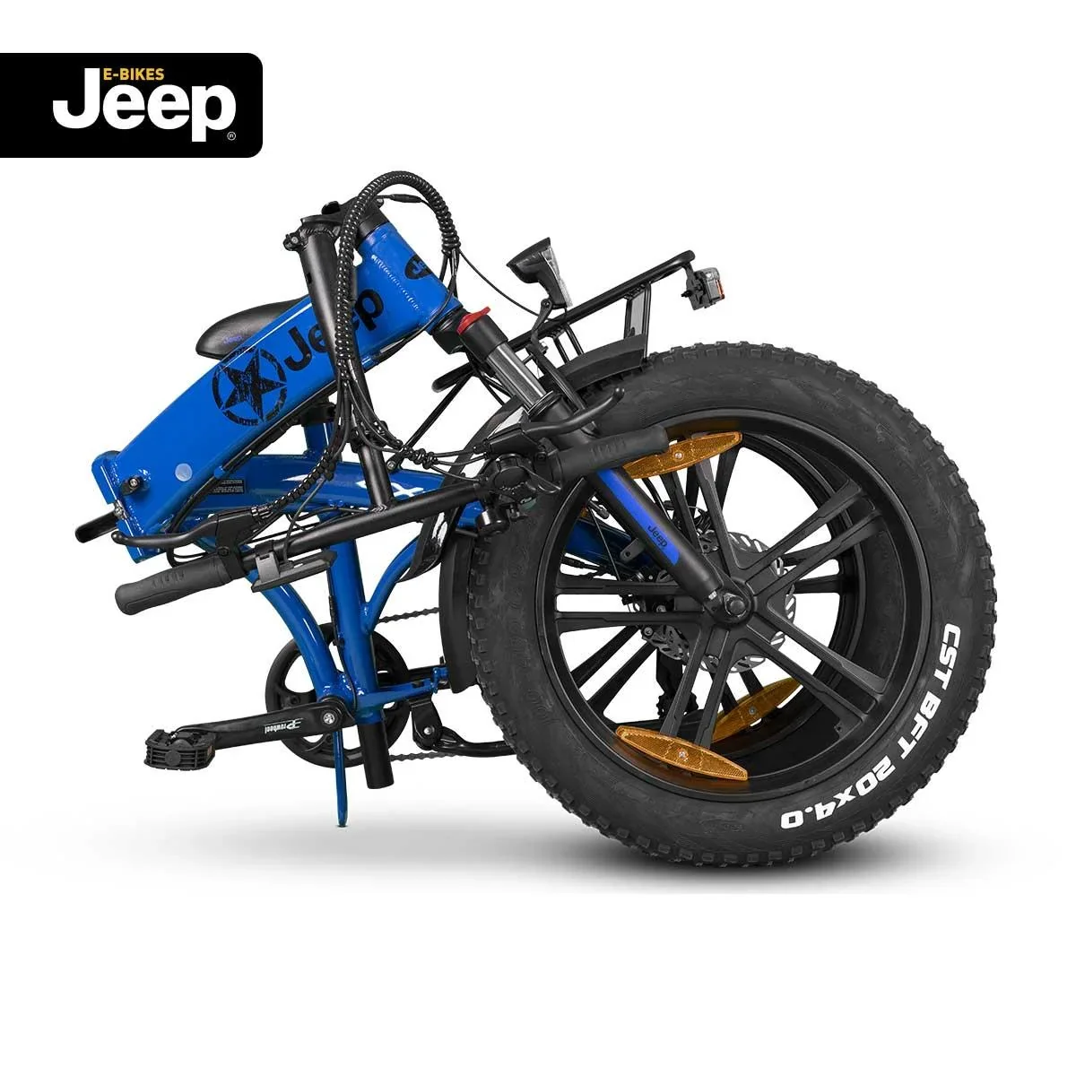 Unisex Fold FAT E-Bike 20 Zoll, 7-Gang Kettenschaltung, blau, Falt-E-Bike FR 7105 4 xe Limited Edition - 5