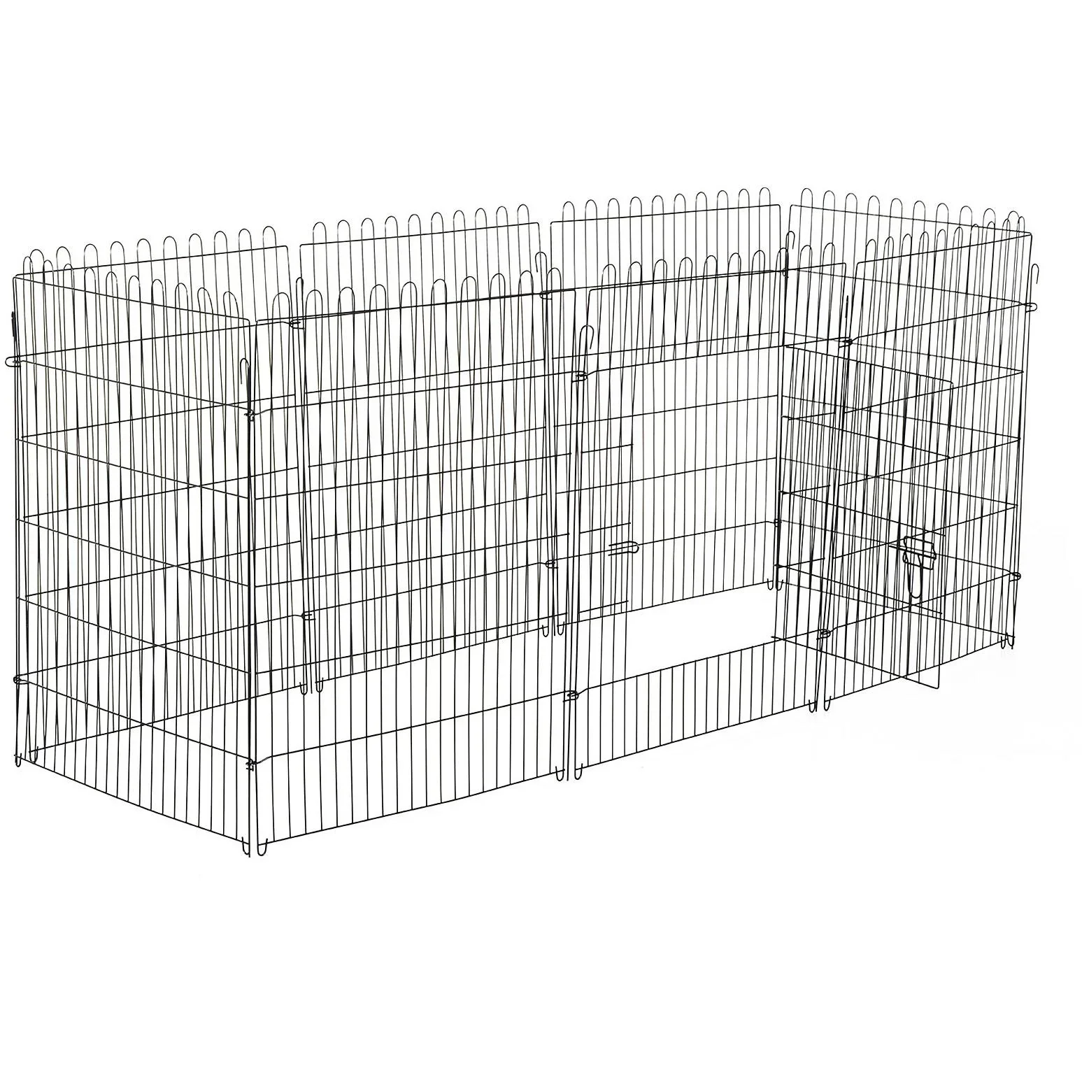 Hunde Welpenauslauf, Freilaufgehege für Hasen/Kaninchen 71x91cm - 1