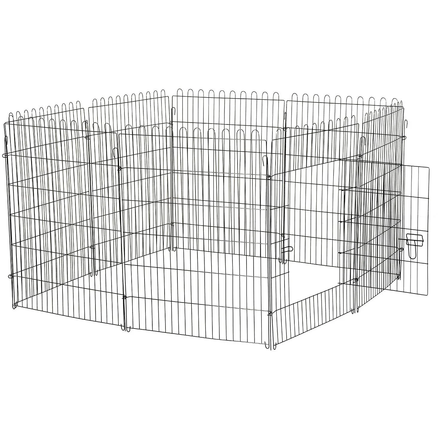 Hunde Welpenauslauf, Freilaufgehege für Hasen/Kaninchen 71x91cm - 2