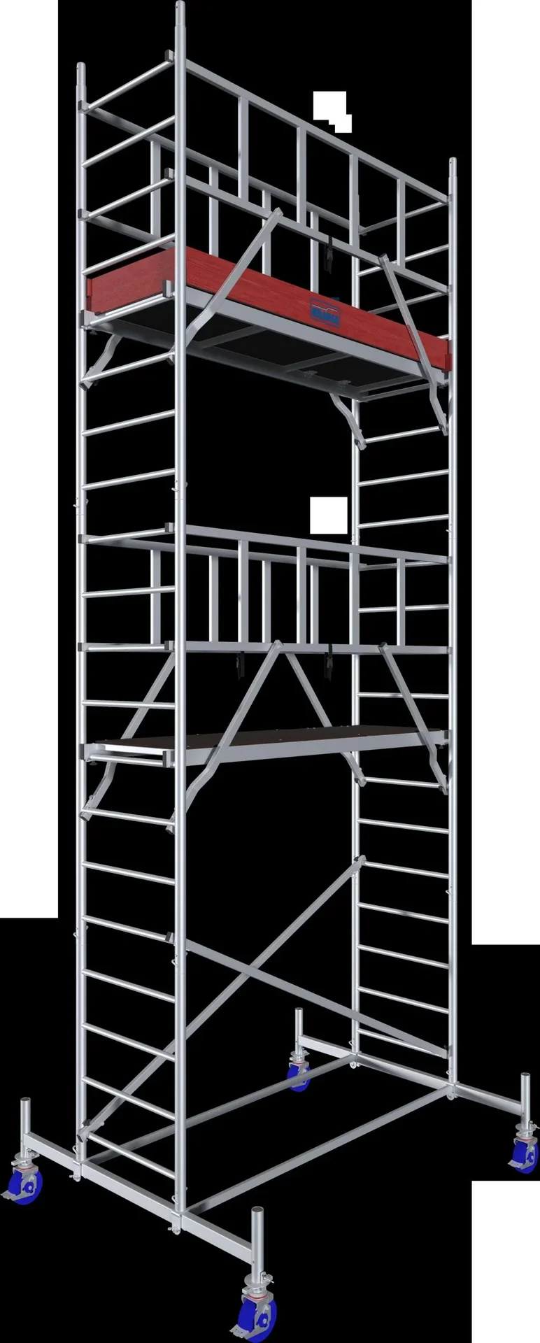 MONTO ProTec Alu-Fahrgerüst, Arbeitshöhe ca. 2,90 m - 2